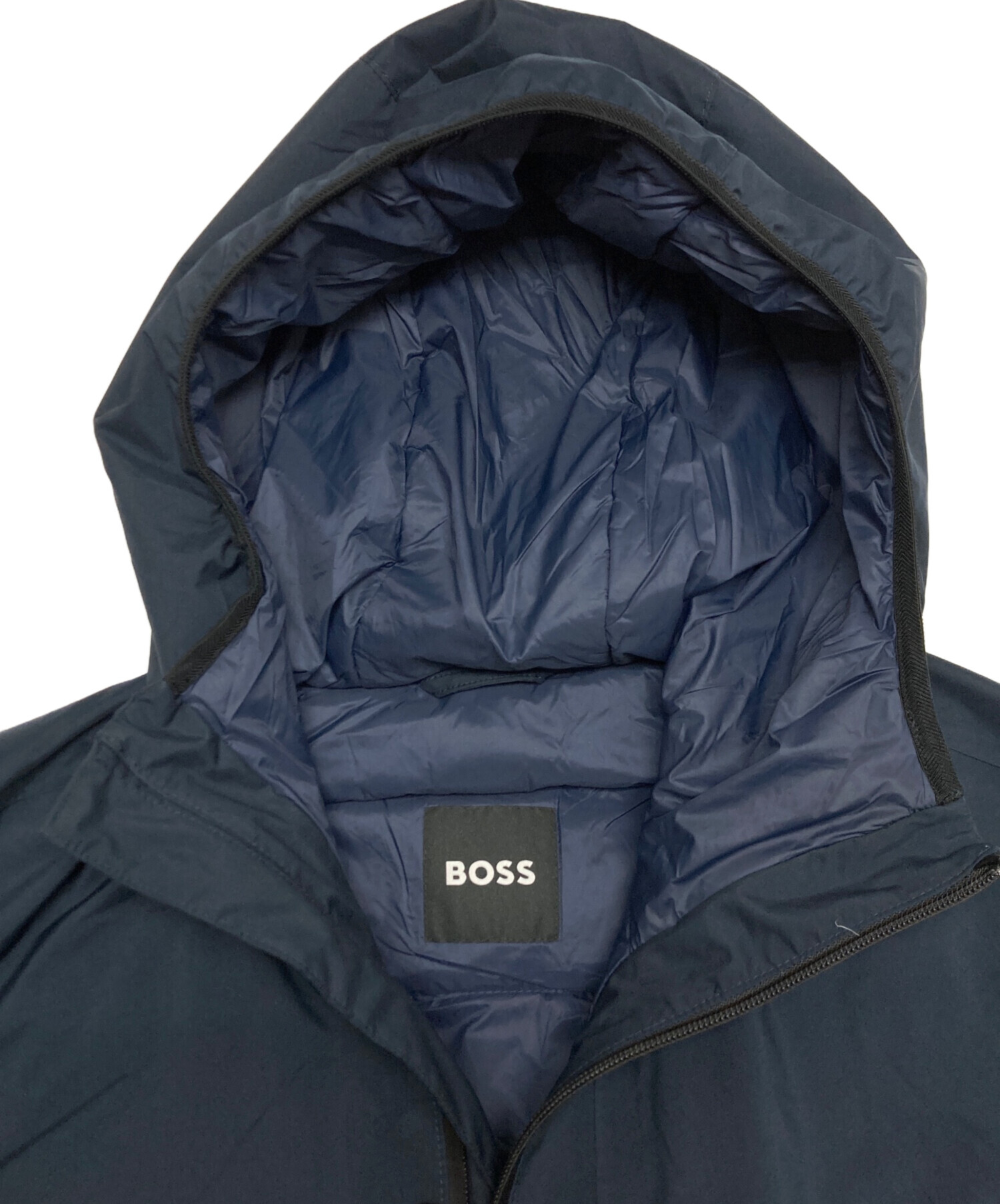中古・古着通販】BOSS (ボス) ダウンコート ネイビー サイズ:SIZE 48