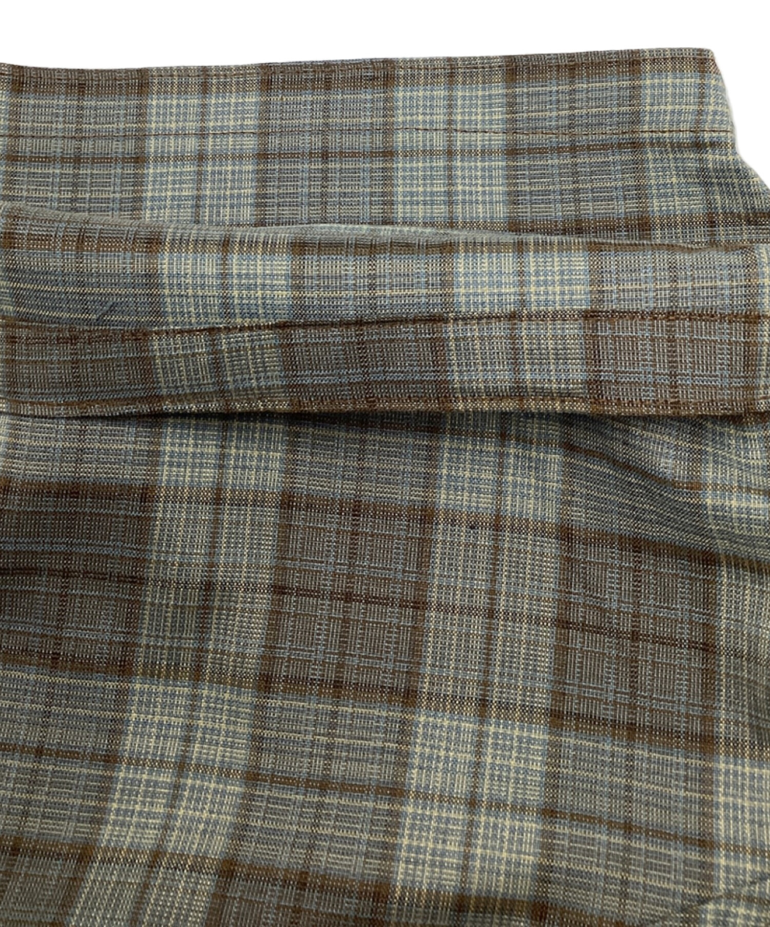 中古・古着通販】WIND AND SEA (ウィンダンシー) 半袖チェックシャツ