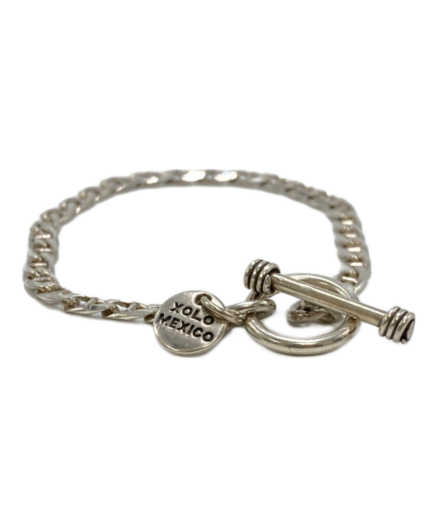 中古・古着通販】XOLO MEXICO (ショロメキシコ) Mix Cut Link Bracelet 