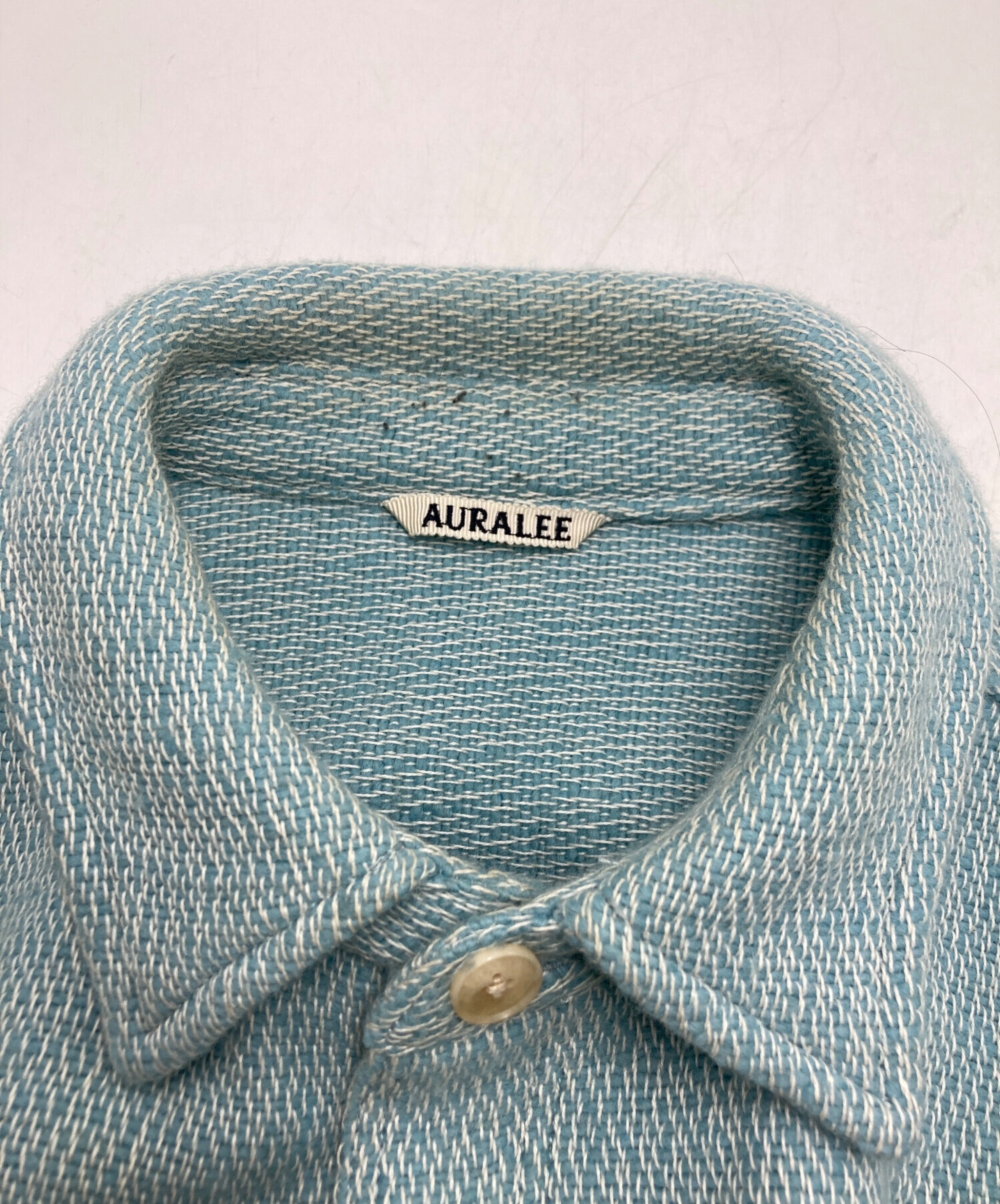 中古・古着通販】AURALEE (オーラリー) SHETLAND WOOL ORGANIC COTTON