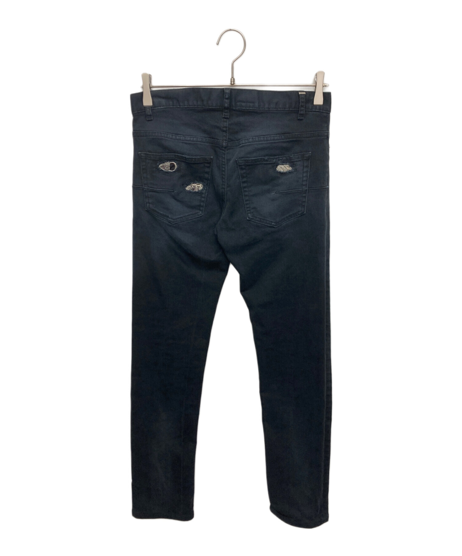 ディオールオム スキニーデニム 29 黒 中古・古着通販】Dior Homme (ディオール オム) スキニーデニムパンツ