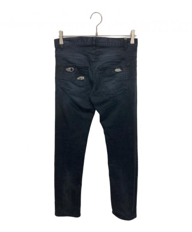 DIOR ディオール スキニーデニム ブラック ディオールオム Dior HOMME