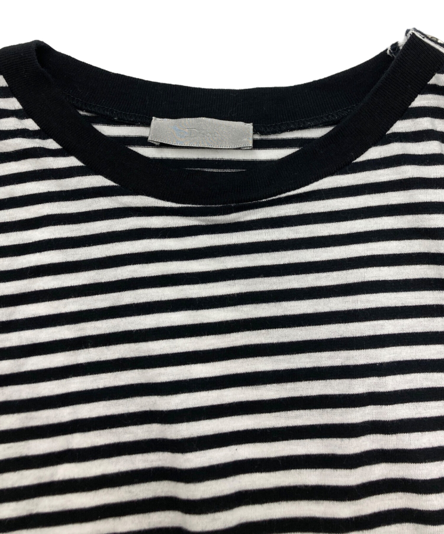 中古・古着通販】DIOR HOMME (ディオール オム) ボーダーカットソー