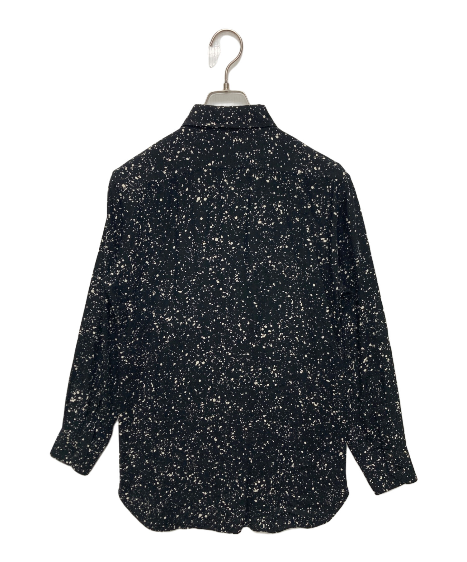 SAINT LAURENT PARIS カジュアルシャツ S 黒 【古着】【中古】【送料無料】 楽天市場】SAINT LAURENT PARIS サンローラン パリ シャツ サイズ:S