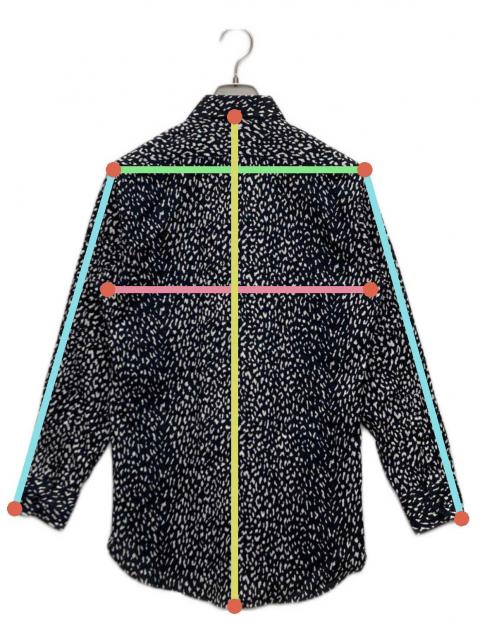 中古・古着通販】Saint Laurent Paris (サンローランパリ) 総柄シャツ