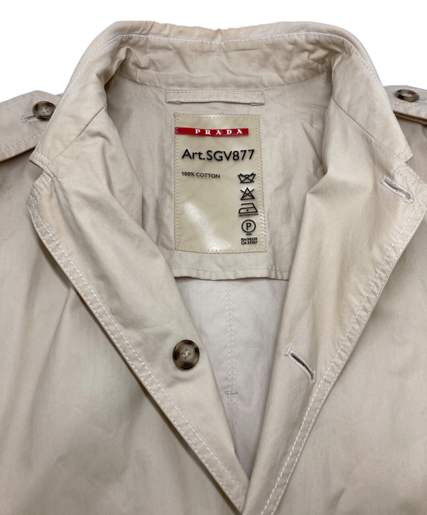 中古・古着通販】PRADA SPORTS (プラダスポーツ) スプリングミドル
