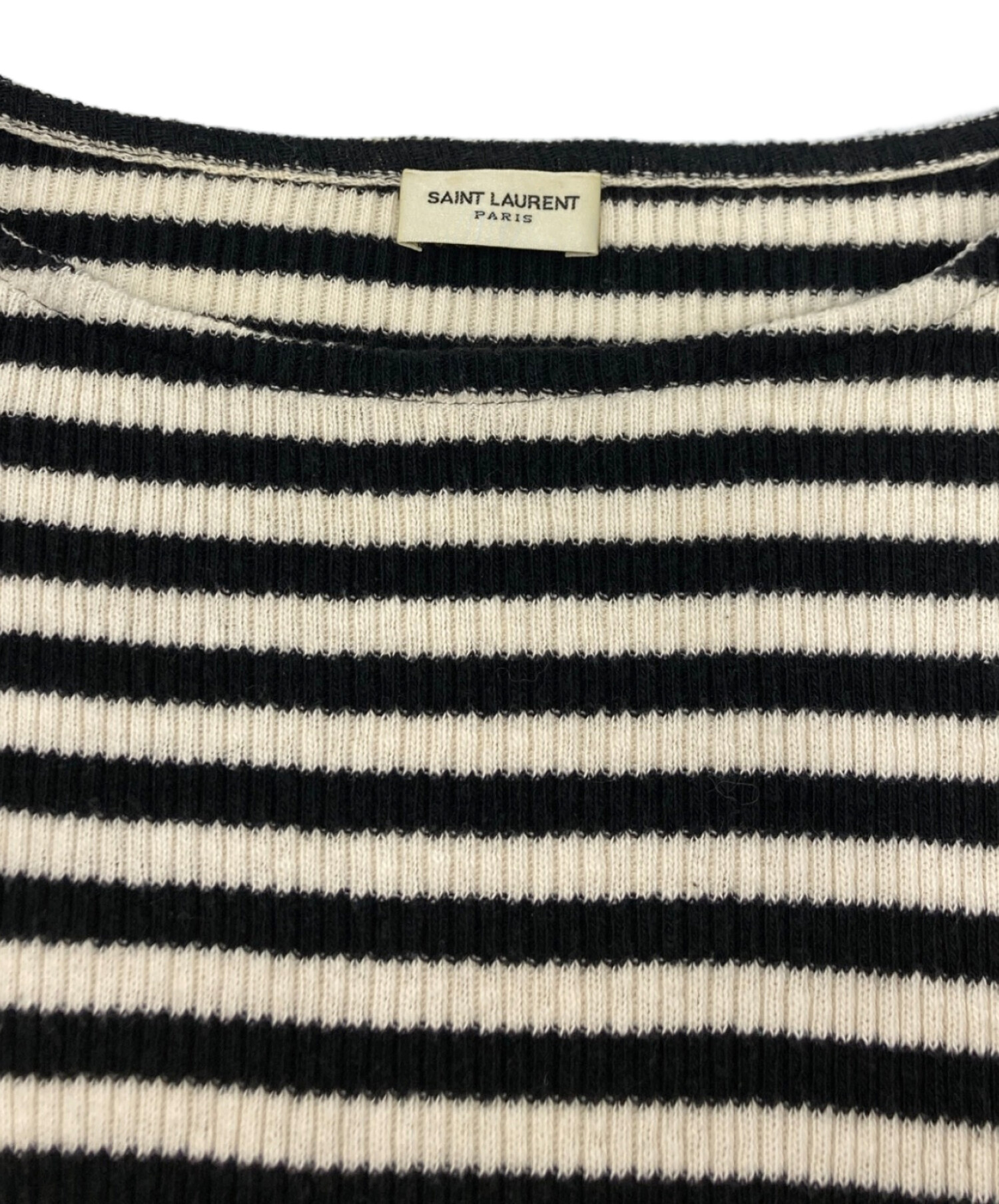 中古・古着通販】Saint Laurent Paris (サンローランパリ) ボーダー 