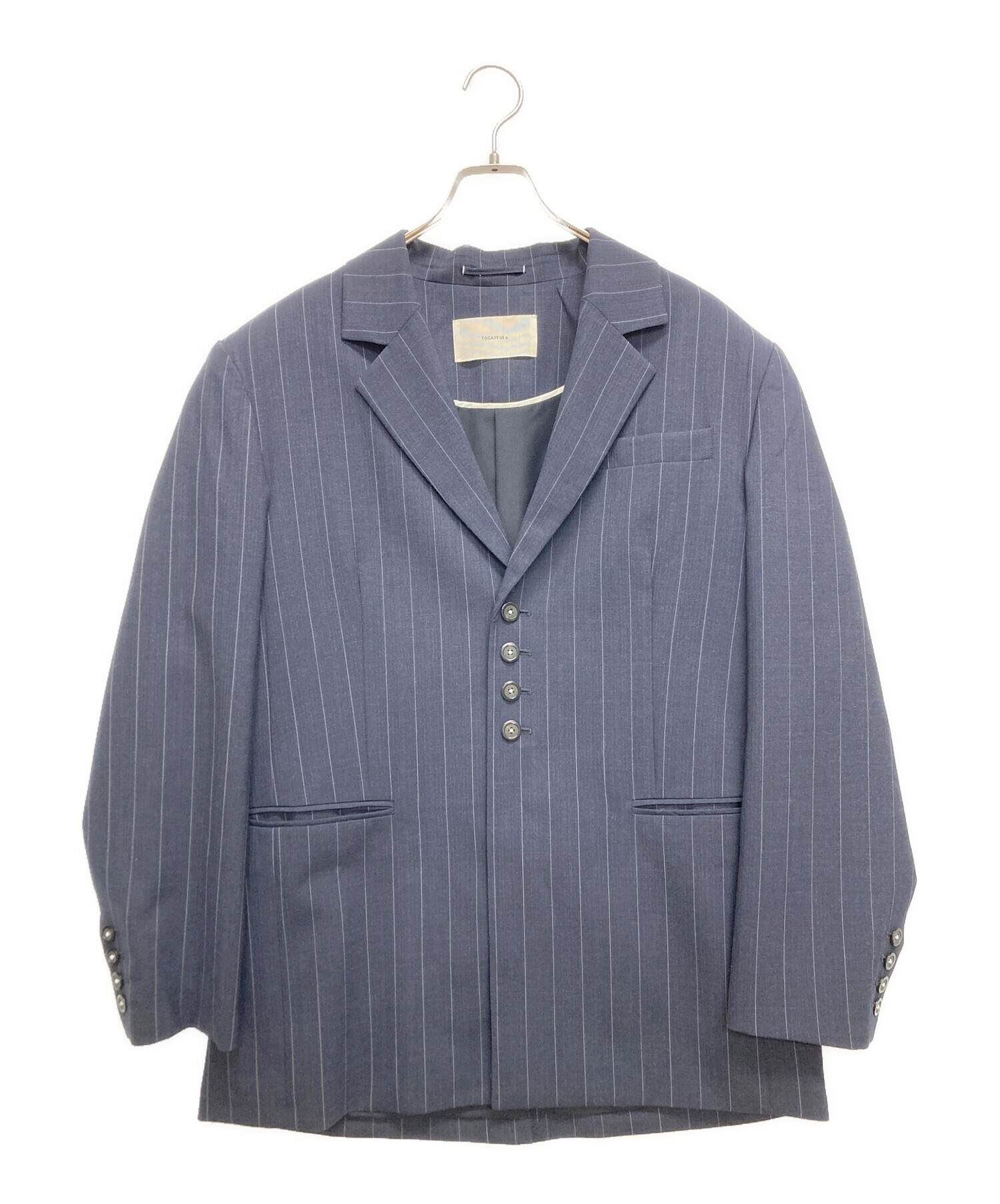 中古・古着通販】TODAYFUL (トゥデイフル) Stripe Over Jacket
