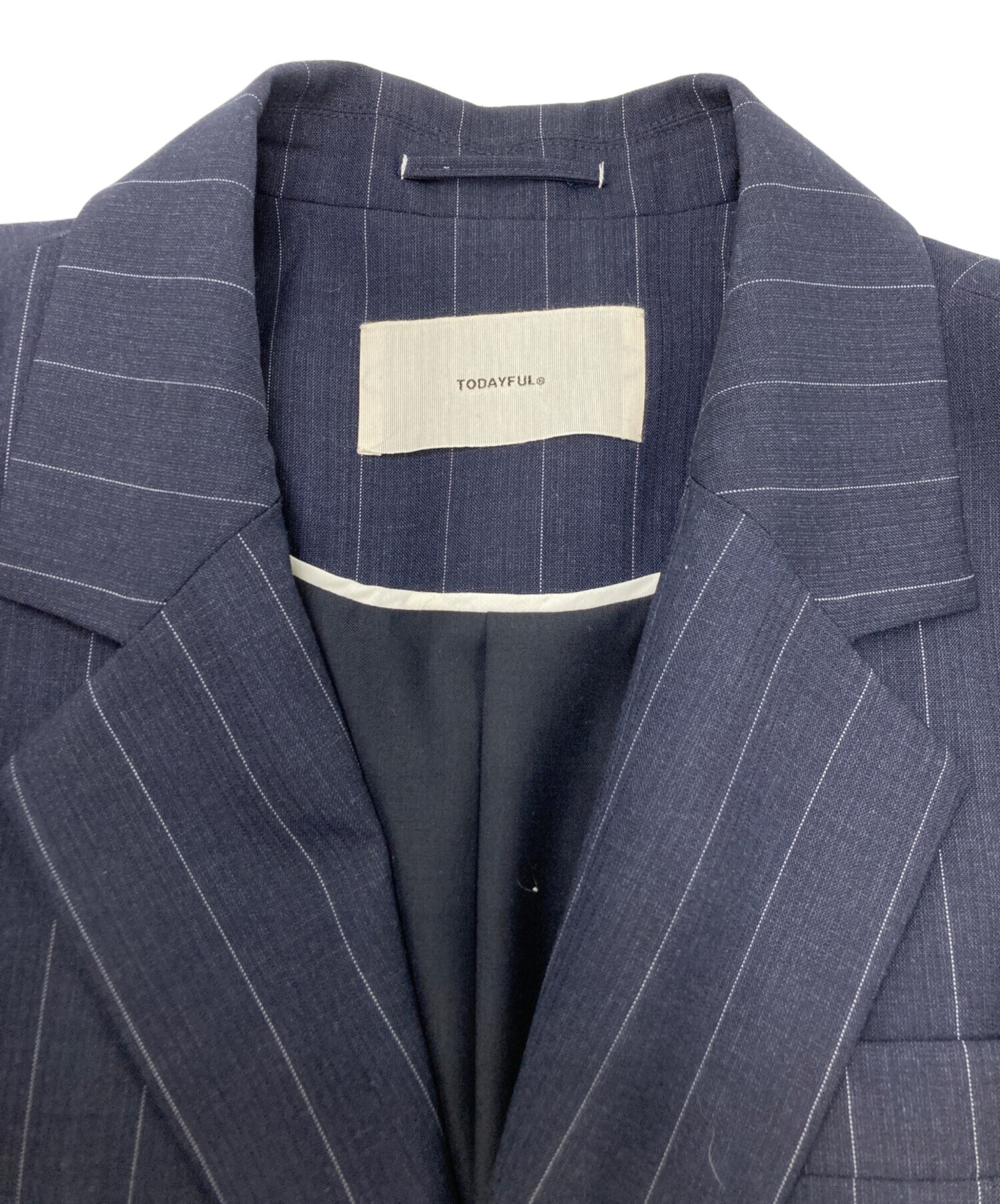 中古・古着通販】TODAYFUL (トゥデイフル) Stripe Over Jacket