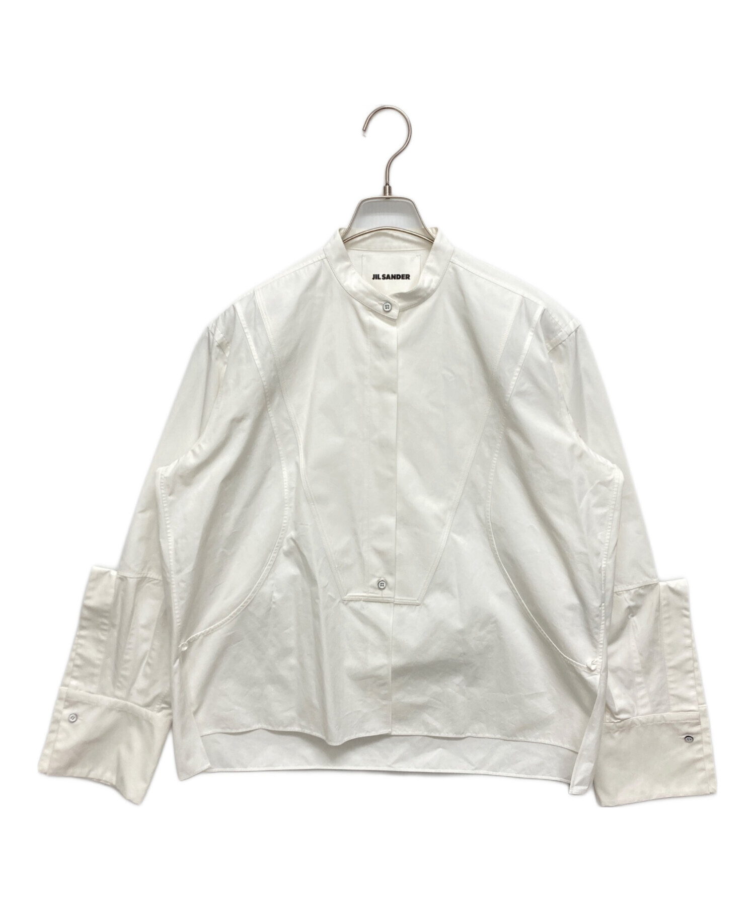 中古・古着通販】JIL SANDER (ジルサンダー) ホワイトコットンシャツ