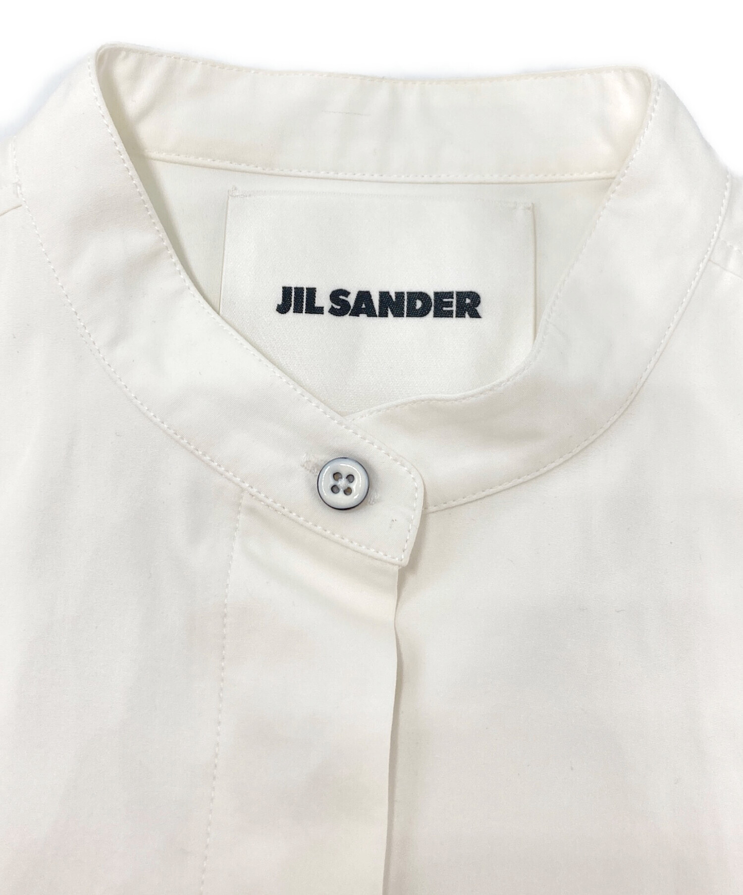 中古・古着通販】JIL SANDER (ジルサンダー) ホワイトコットンシャツ