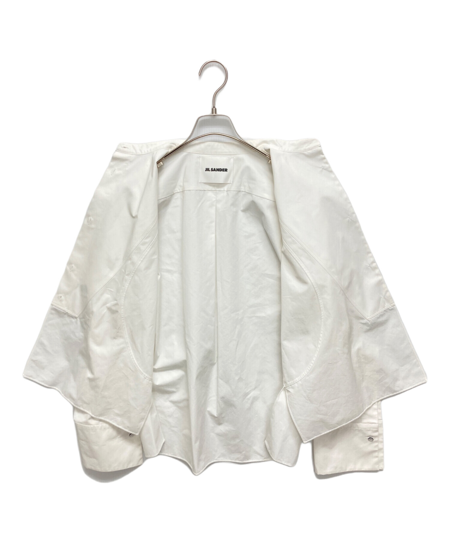 中古・古着通販】JIL SANDER (ジルサンダー) ホワイトコットンシャツ