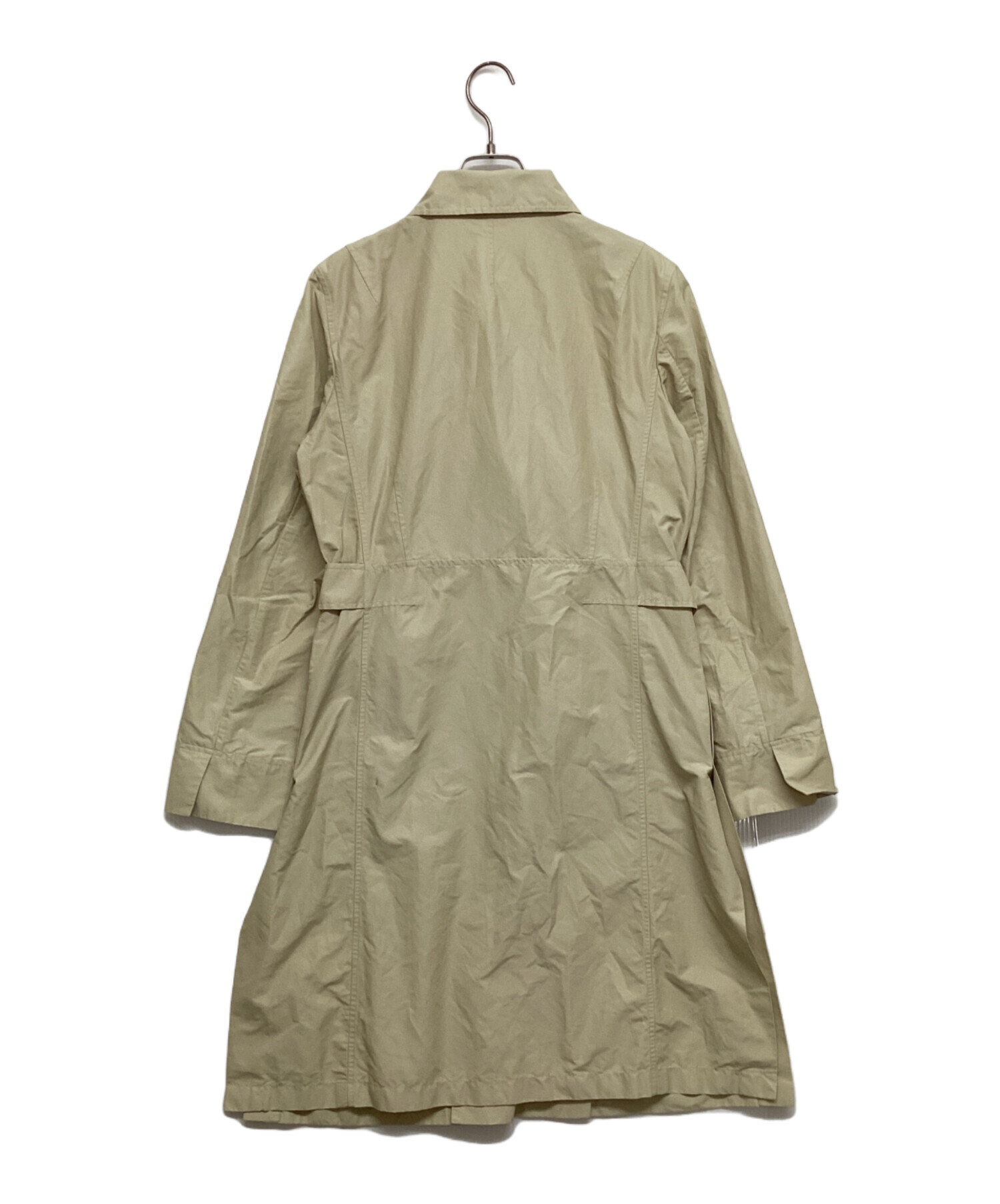 中古・古着通販】JIL SANDER (ジルサンダー) ナイロンコート ベージュ 