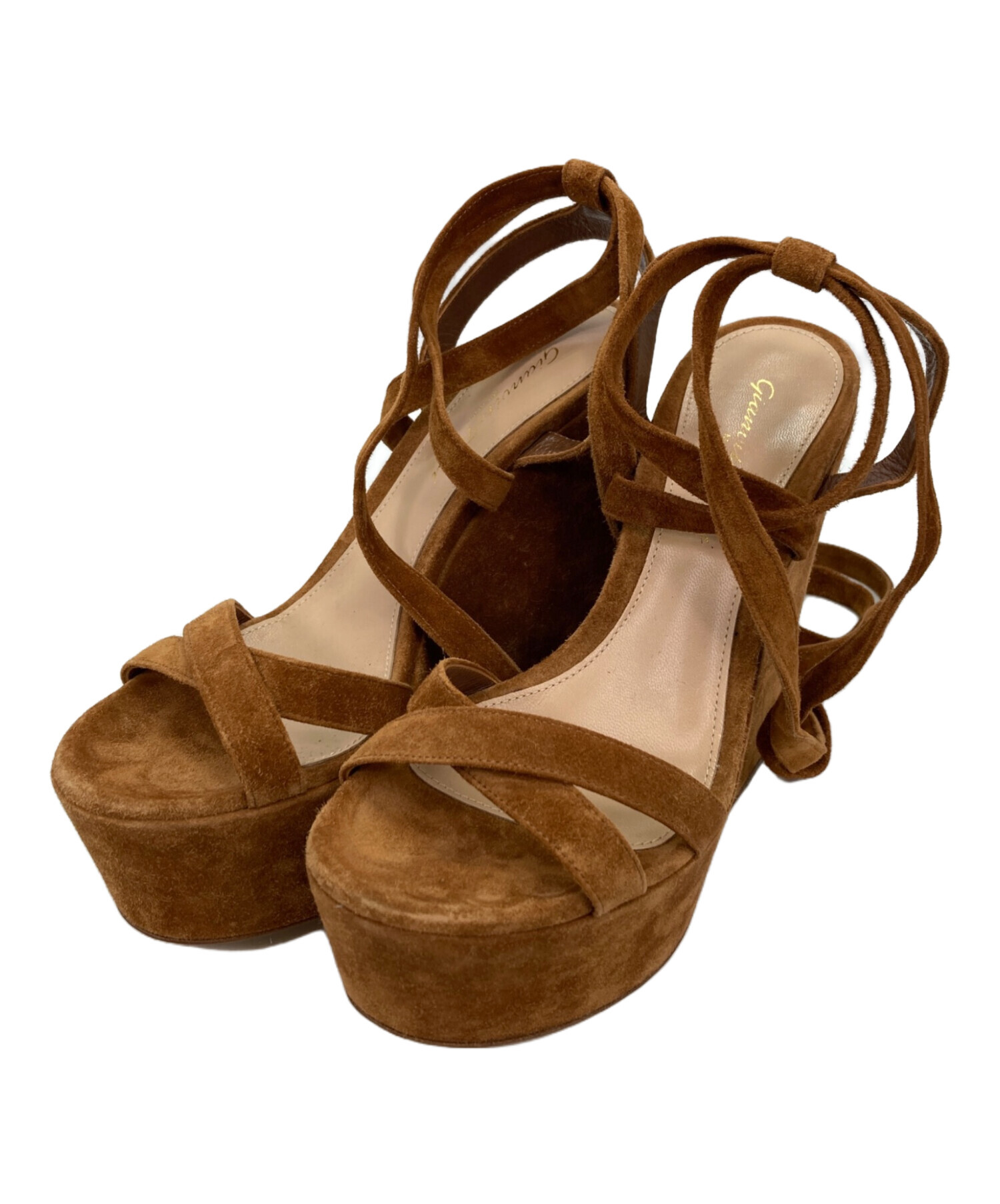 Gianvito Rossi ジャンヴィトロッシ サンダル レディース 【古着