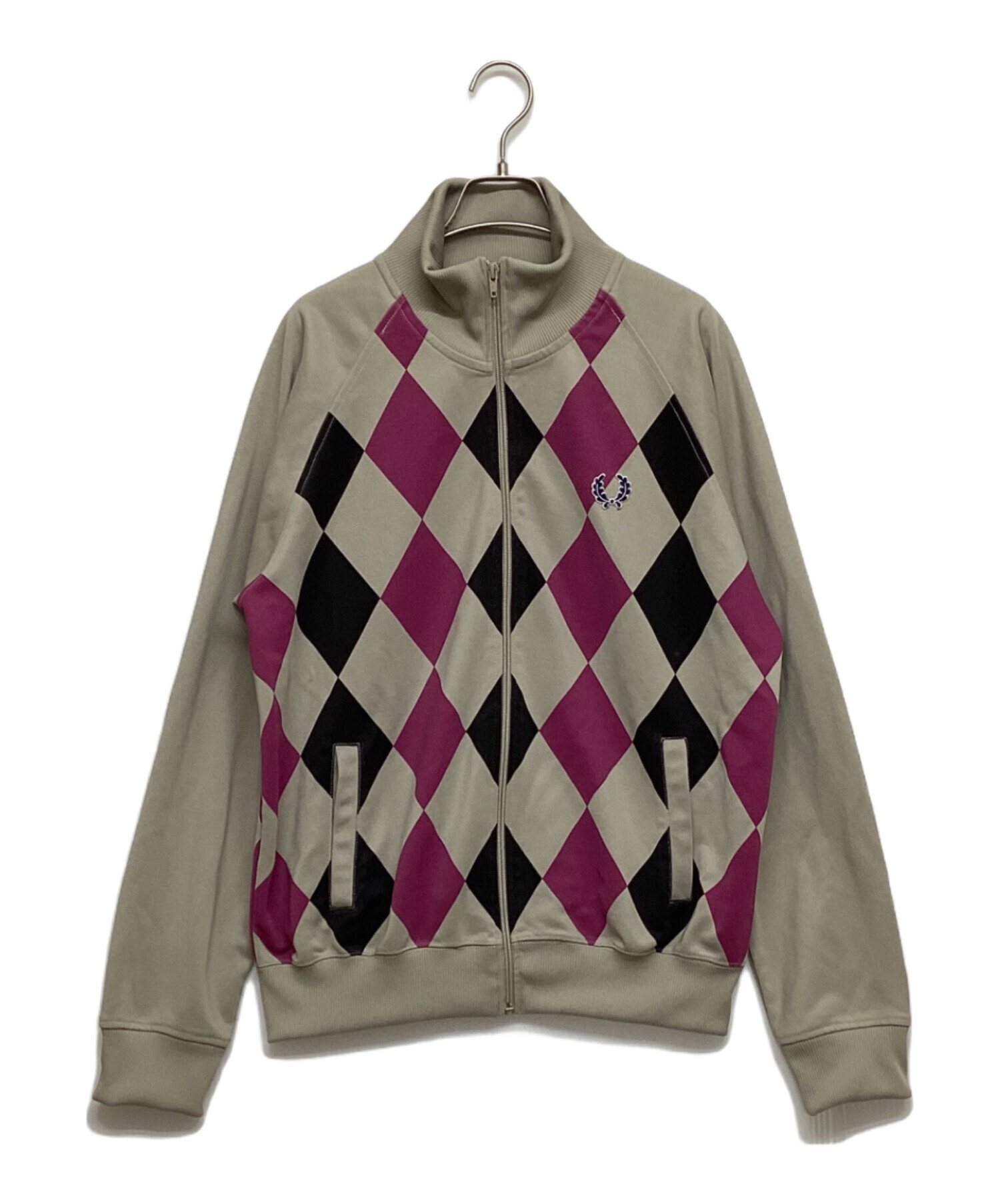 大*様 FRED PERRY アーガイルトラックジャケット FRED PERRY ジャージ Argyle Track Jacket／アーガイルトラック