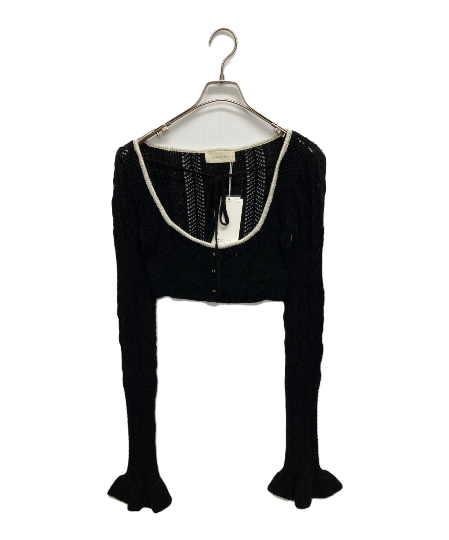 中古・古着通販】ANDMARY (アンドマリー) Sasha crochet set up/ニット