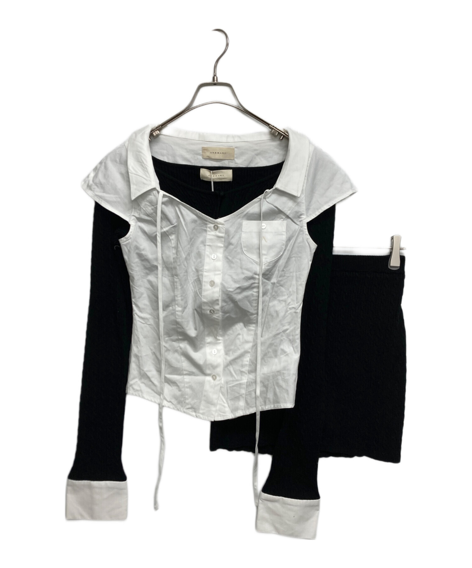 andMary Katy blouse set up andmary Katy blouse set up black