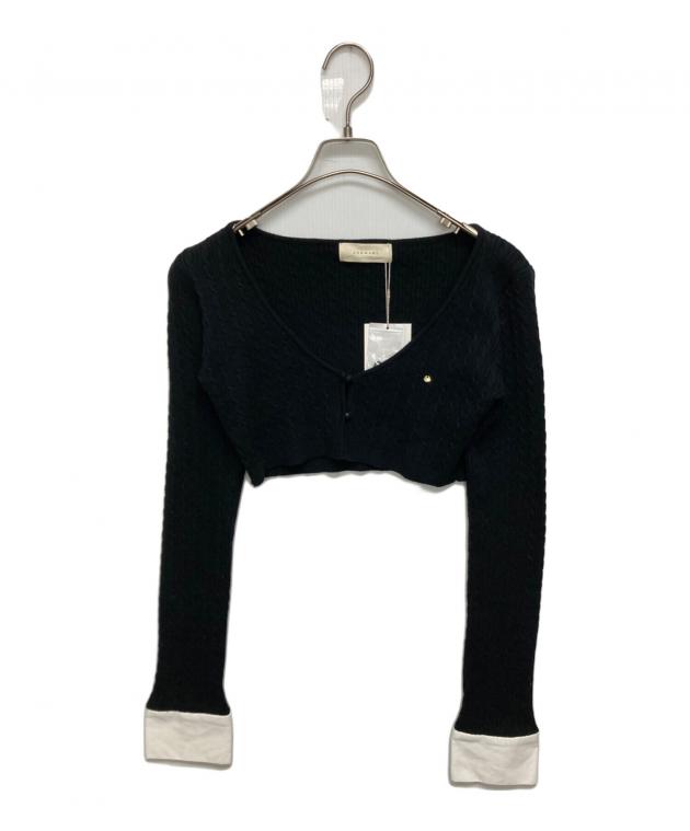 中古・古着通販】ANDMARY (アンドマリー) Katy blouse set up ブラック