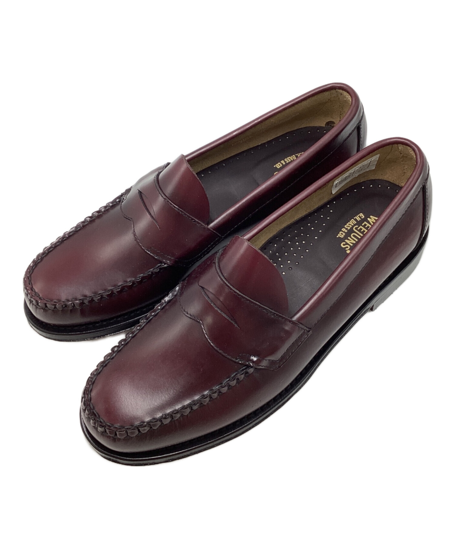 中古・古着通販】G.H.BASS (ジーエイチバス) コインローファー ブラウン サイズ:SIZE 8E｜ブランド・古着通販  トレファク公式【TREFAC FASHION】スマホサイト