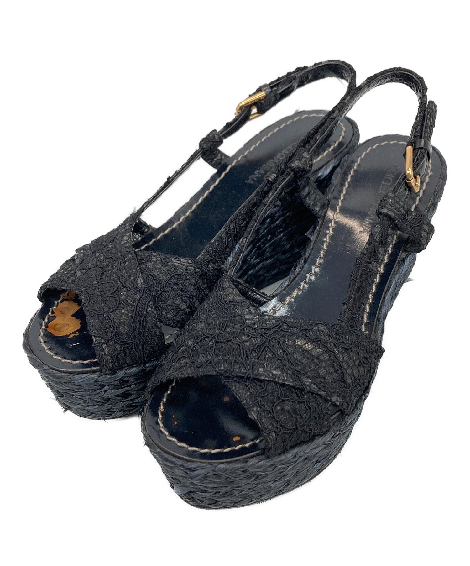 中古・古着通販】DOLCE & GABBANA (ドルチェ＆ガッバーナ) ウェッジ 