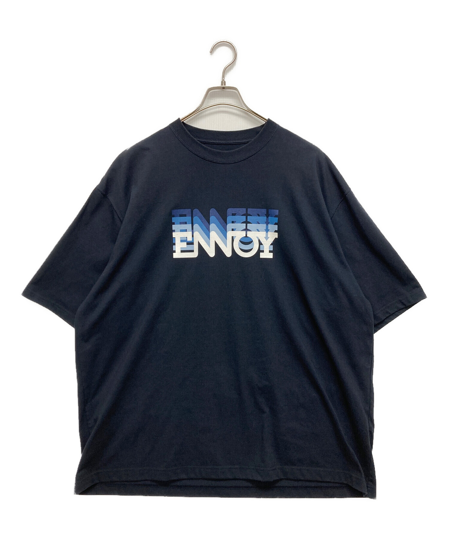 中古・古着通販】ENNOY (エンノイ) Electric Logo GradationTシャツ 