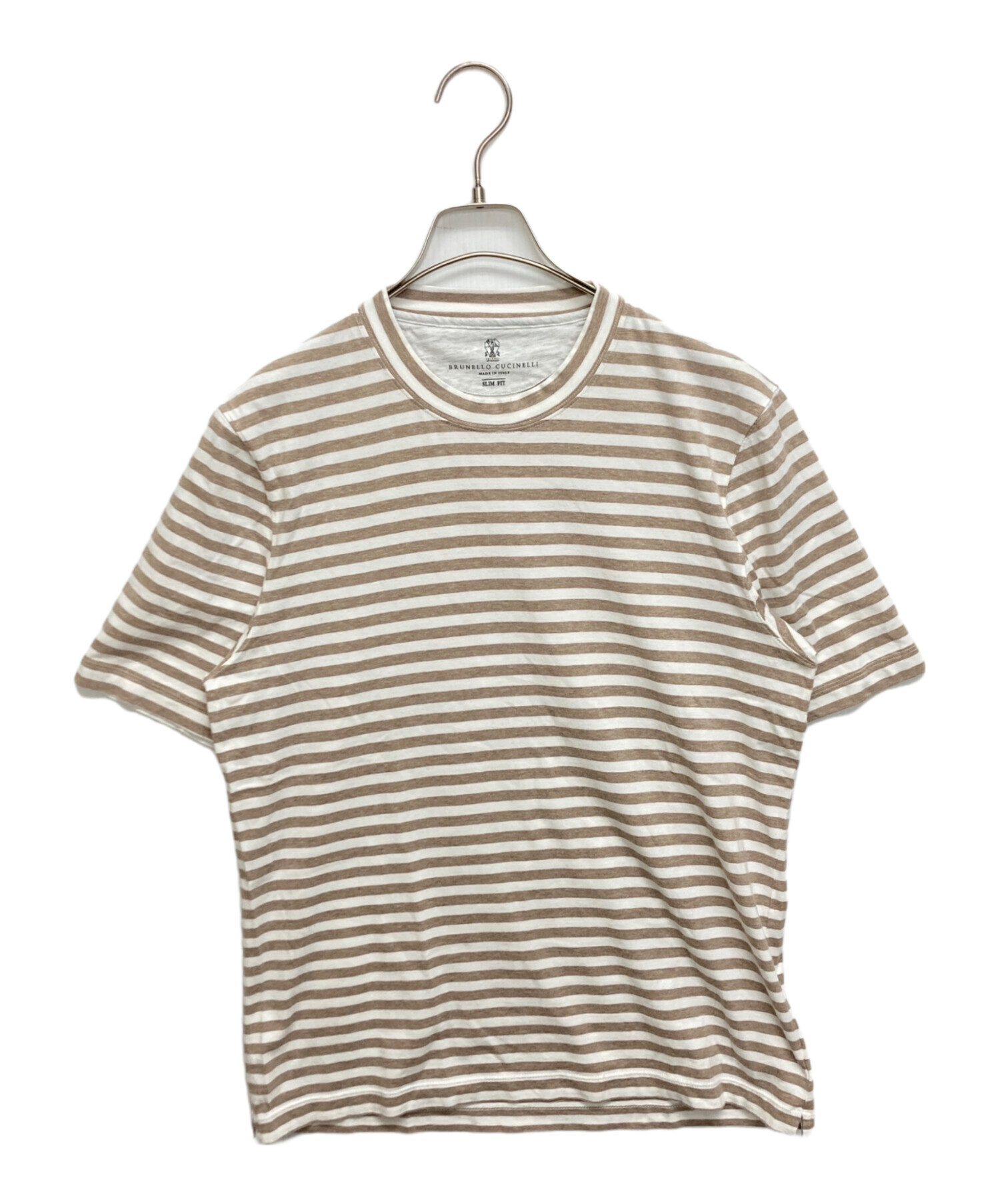 中古・古着通販】BRUNELLO CUCINELLI (ブルネロクチネリ) ボーダーT
