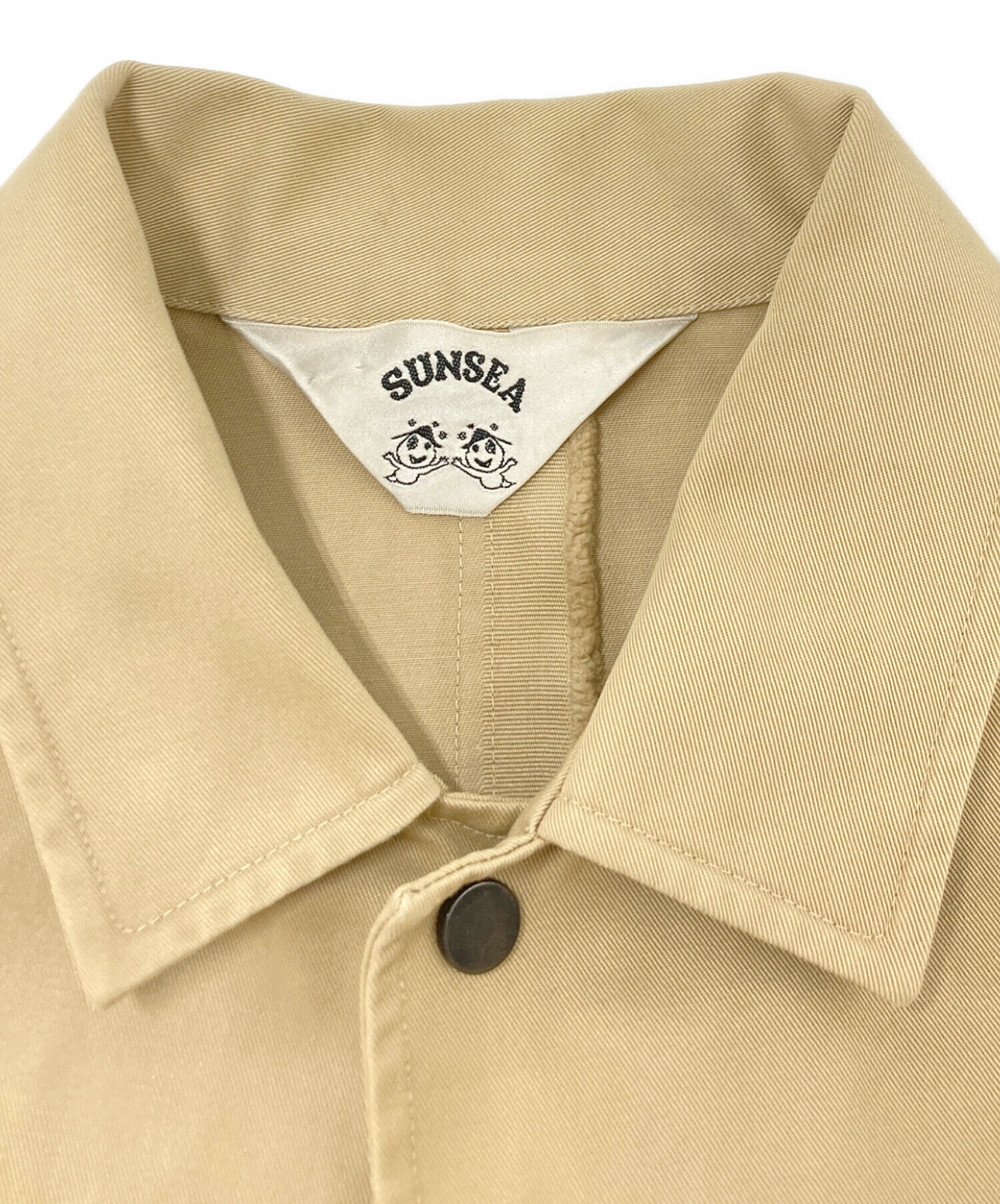 中古・古着通販】SUNSEA (サンシー) COLOMBO Coat2 ベージュ サイズ