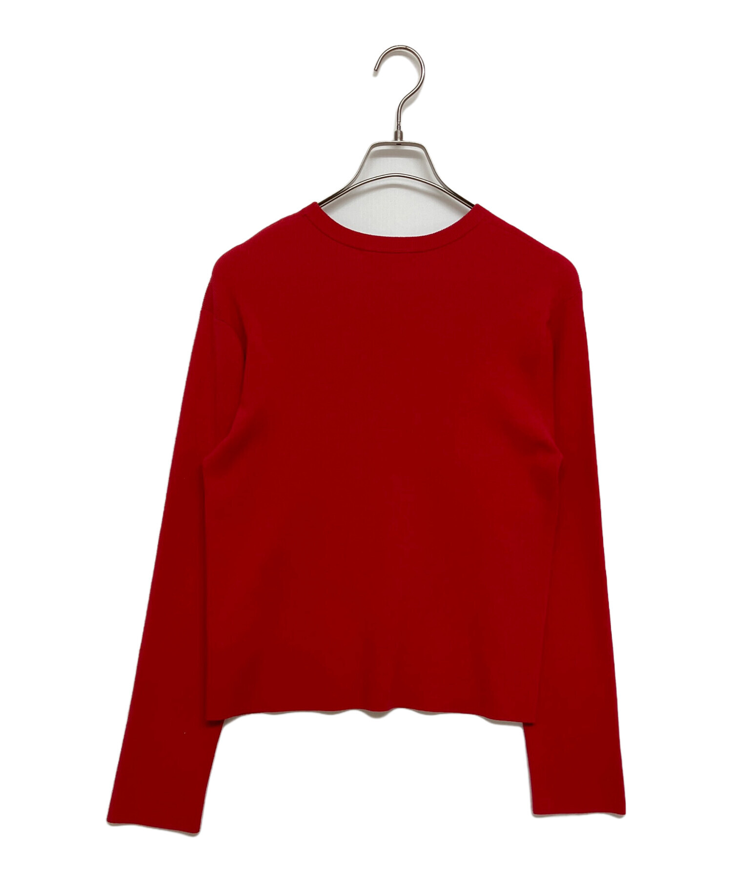 中古・古着通販】Plage (プラージュ) Knit Long T レッド サイズ:SIZE