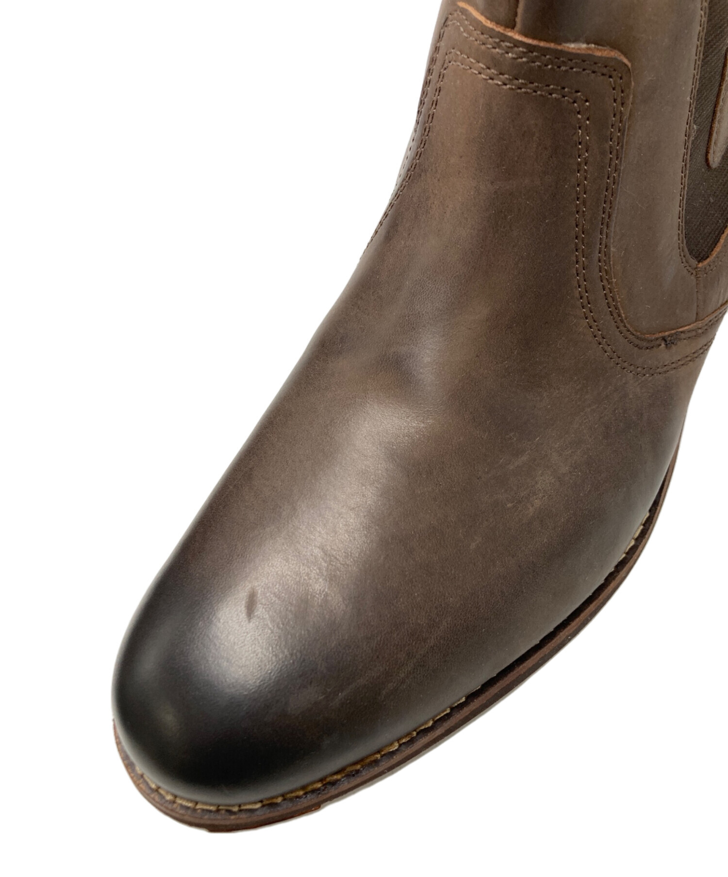 【未使用級】 Clarks サイドゴアブーツ ウイングチップ 26.0 未使用級】 Clarks サイドゴアブーツ ウイングチップ 26.0 - メルカリ