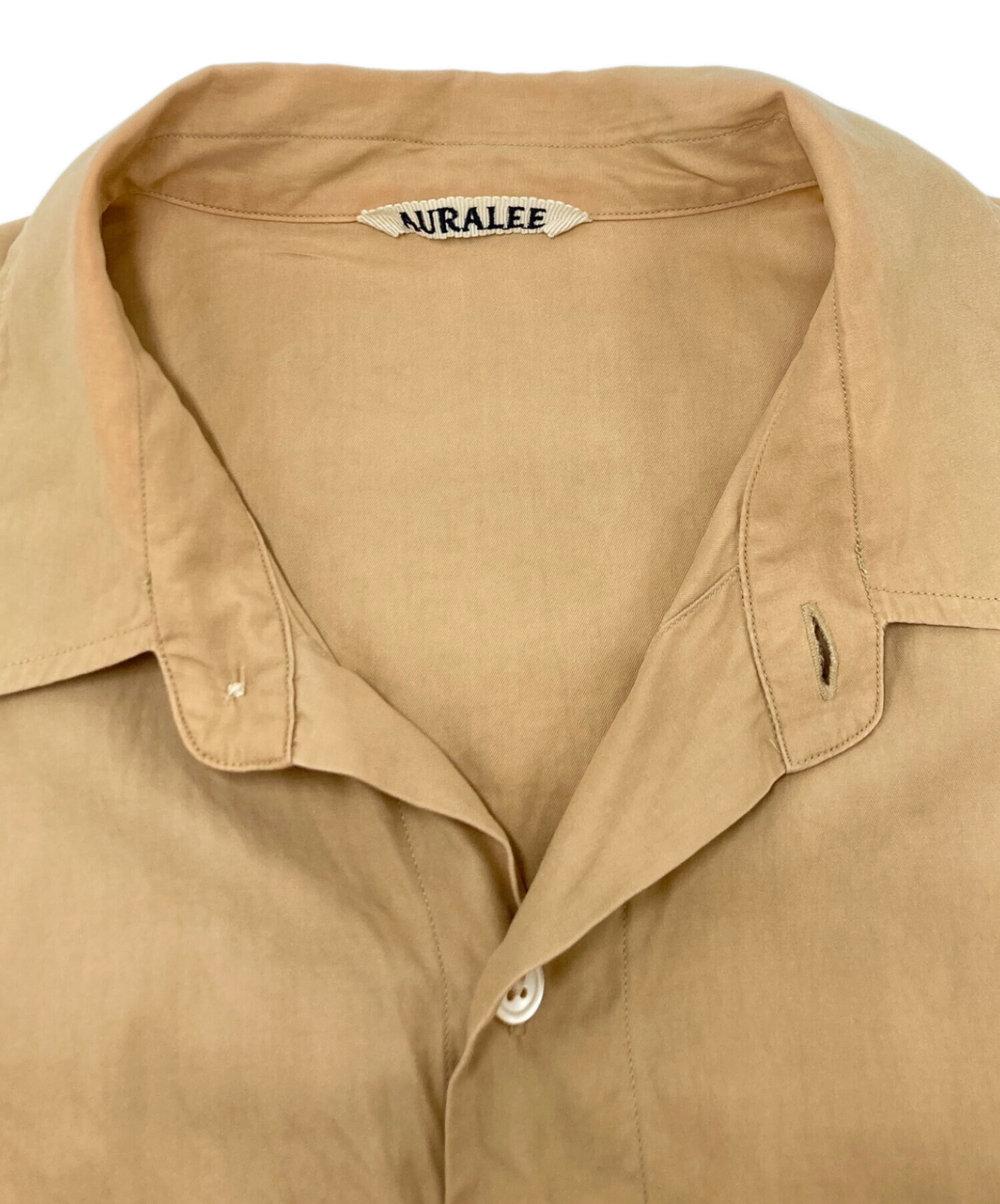 中古・古着通販】AURALEE (オーラリー) WASHED FINX TWILL BIG SHIRTS