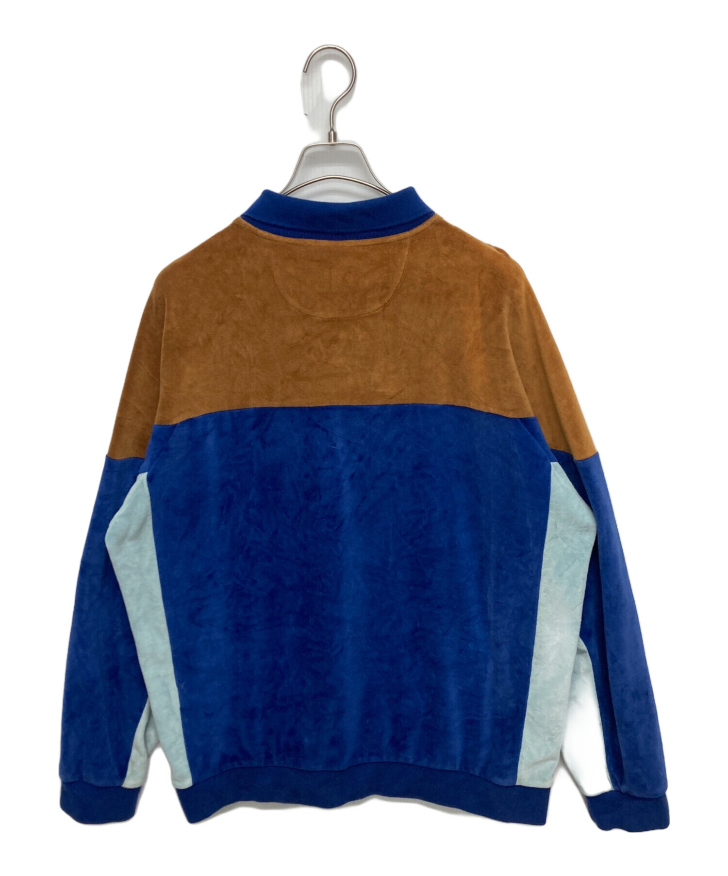中古・古着通販】Supreme (シュプリーム) Paneled Velour L/S Polo 