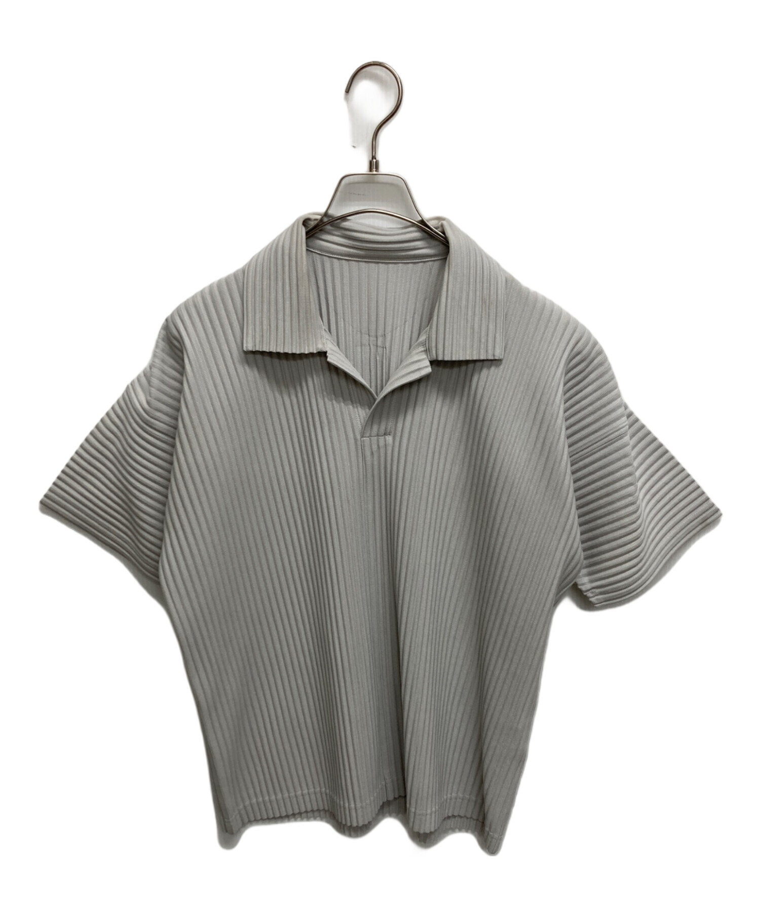 HOMME PLISSE ISSEYMIYAKE ポロシャツ サイズ:2 レビューhomme plisse