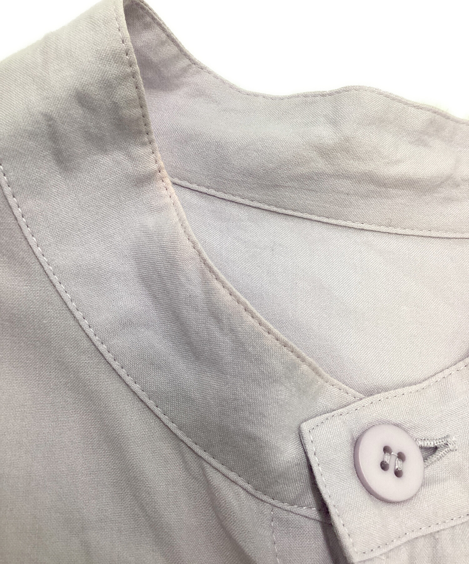 中古・古着通販】IMMEN (アイムメン) DUO SHIRT パープル サイズ:SIZE