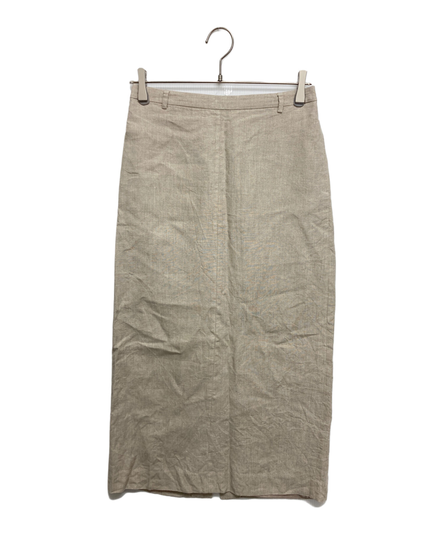 SLOBE IENAフレンチリネンタイトスカート IENAリネンタイトスカート フレンチリネンタイトスカート