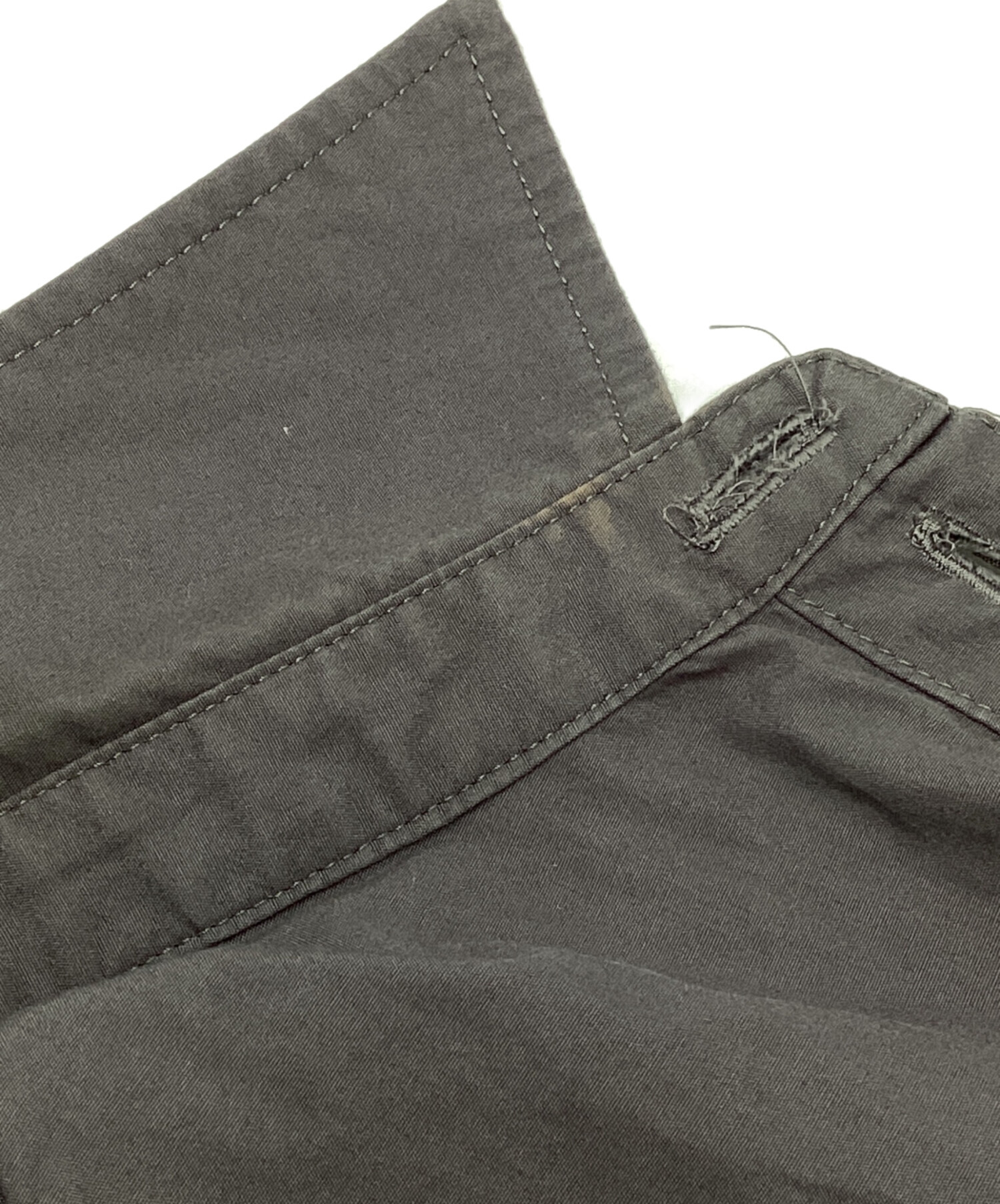 中古・古着通販】NEMETH (ネメス) ロープ柄シャツ グレー サイズ:SIZE