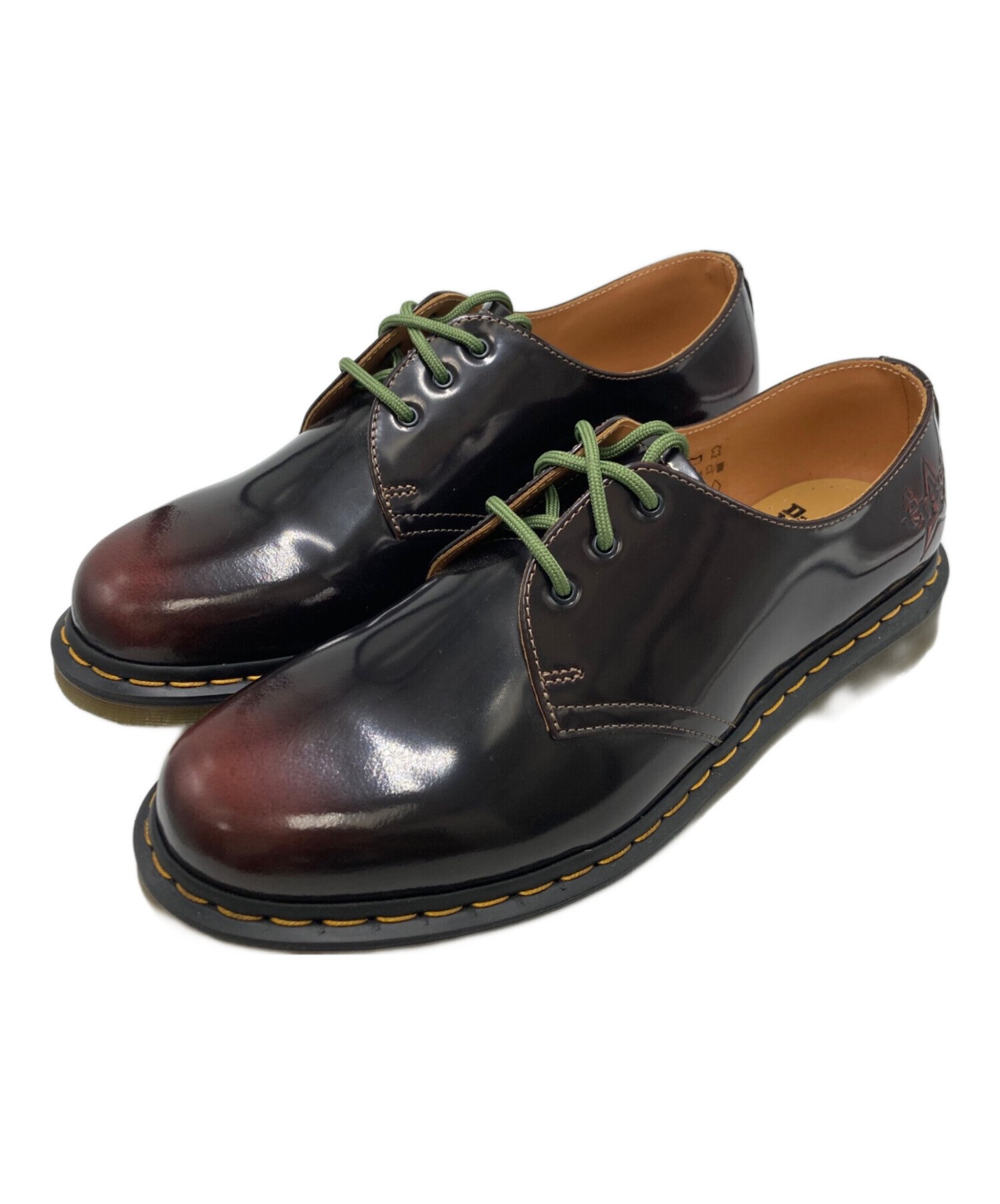 Dr.Martens(ドクターマーチン) 30960 Oxfords Pebble Leather 3ホールシューズ メンズ  UK:8【中古】【ブランド古着バズストア】 中古・古着通販】Dr.Martens (ドクターマーチン) THE CLASH (ザ