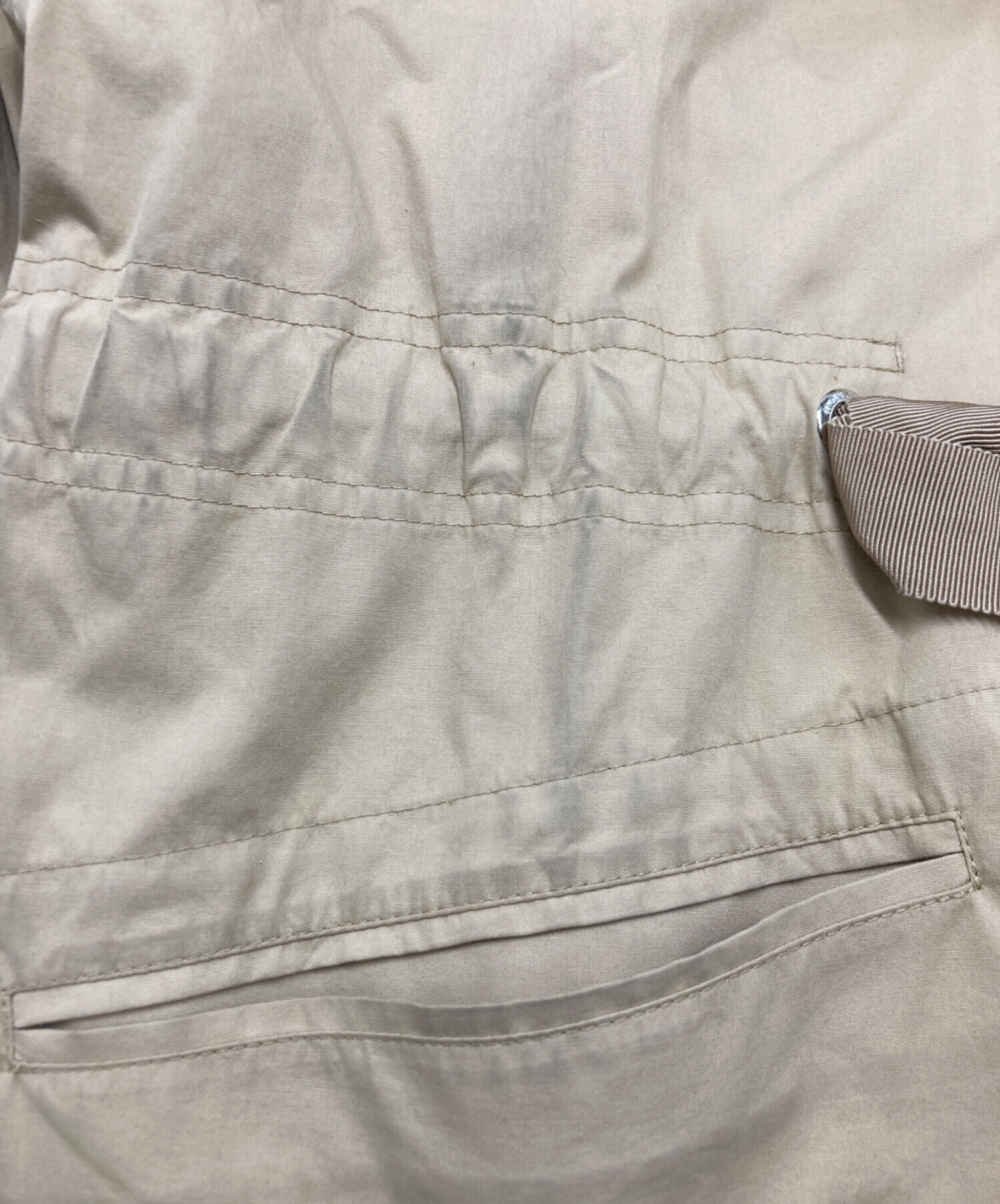 中古・古着通販】MONCLER (モンクレール) スプリングコート ベージュ