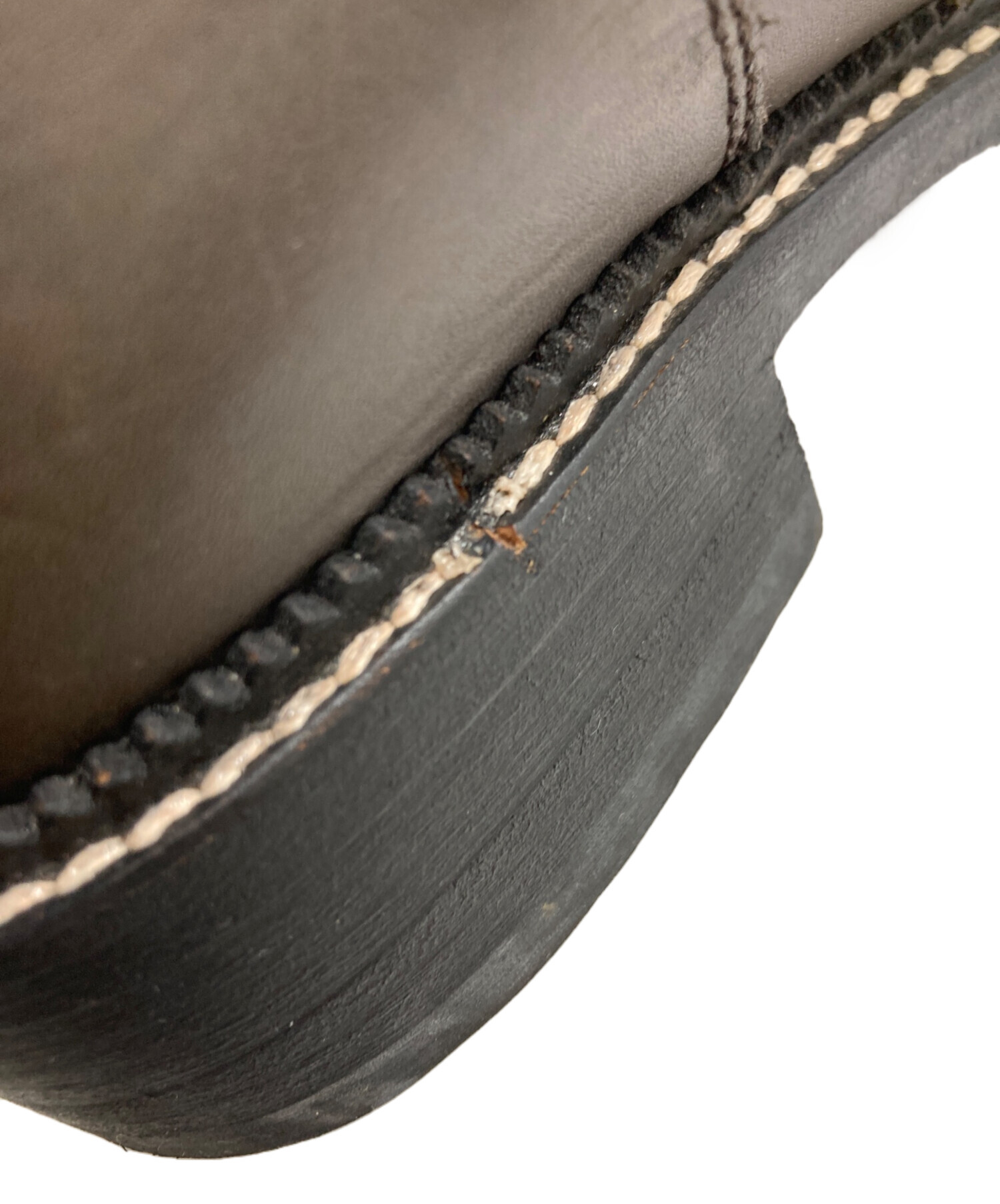 中古・古着通販】CHANEL (シャネル) ツイード編み上げショートブーツ