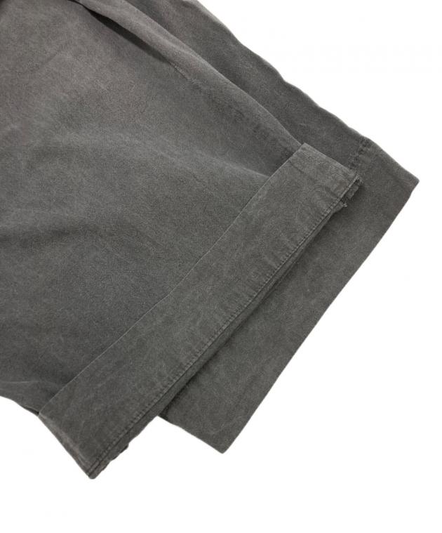 中古・古着通販】MARKA (マーカ) ピグメントダイ2タックパンツ グレー