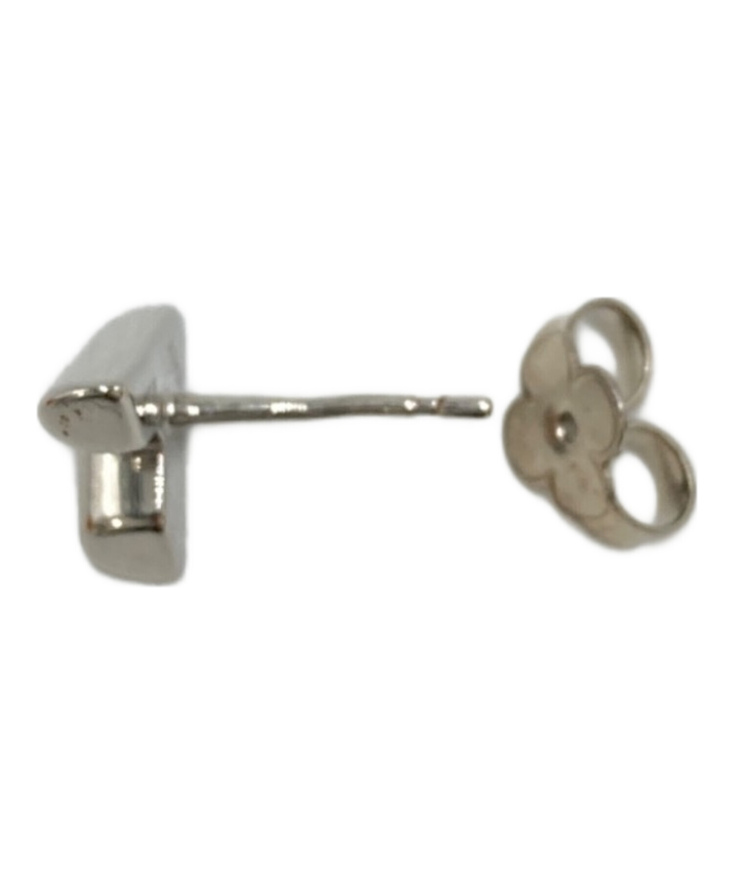 中古・古着通販】LOUIS VUITTON (ルイ ヴィトン) ピアス シルバー