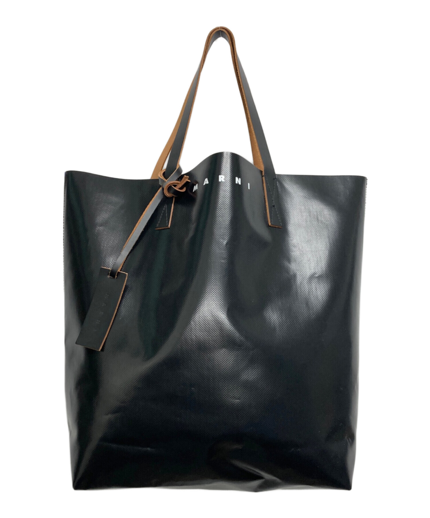 中古・古着通販】MARNI (マルニ) PVCショッピングバッグ ブラック 