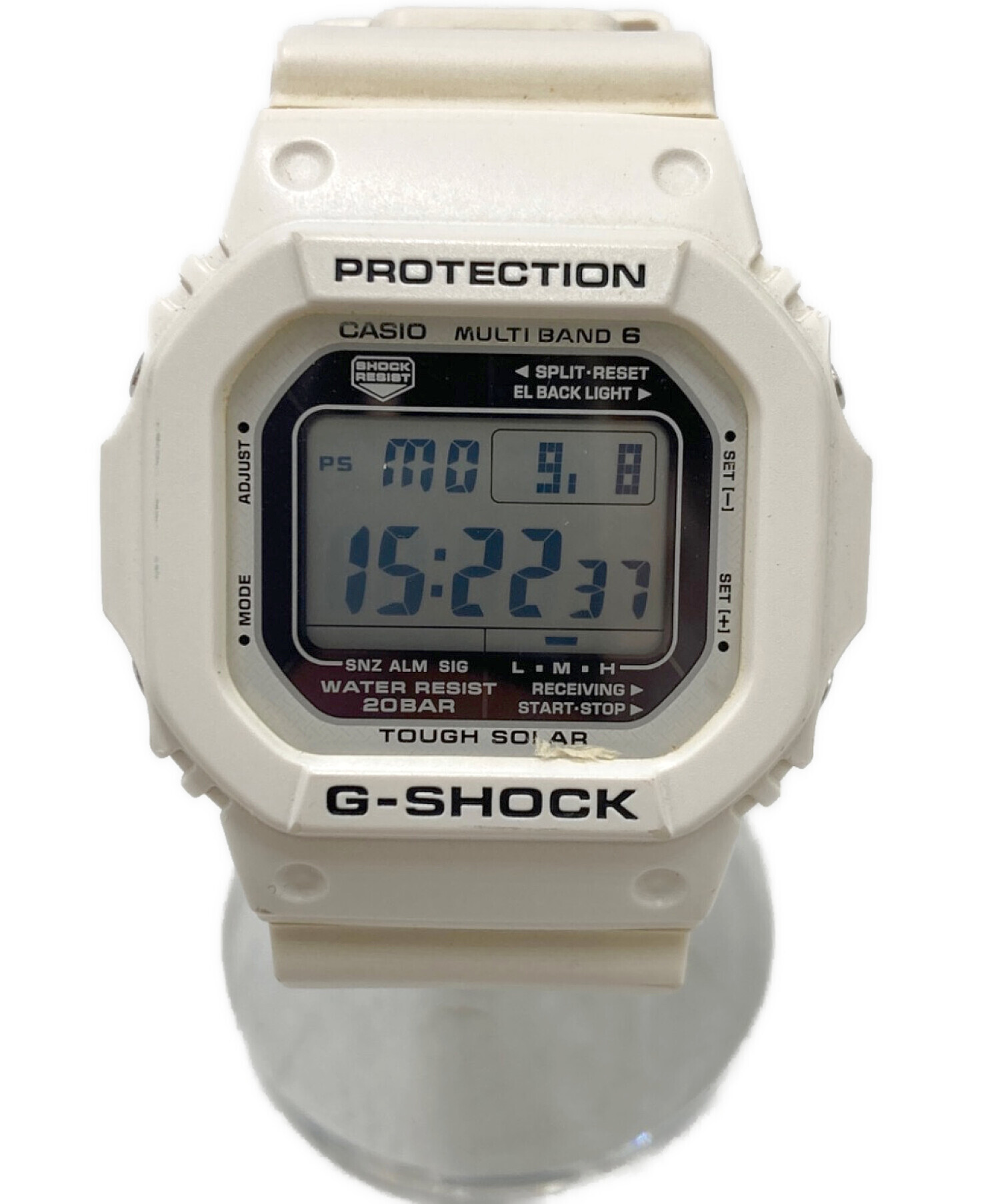 中古・古着通販】CASIO (カシオ) G-SHOCK タフソーラー ホワイト 