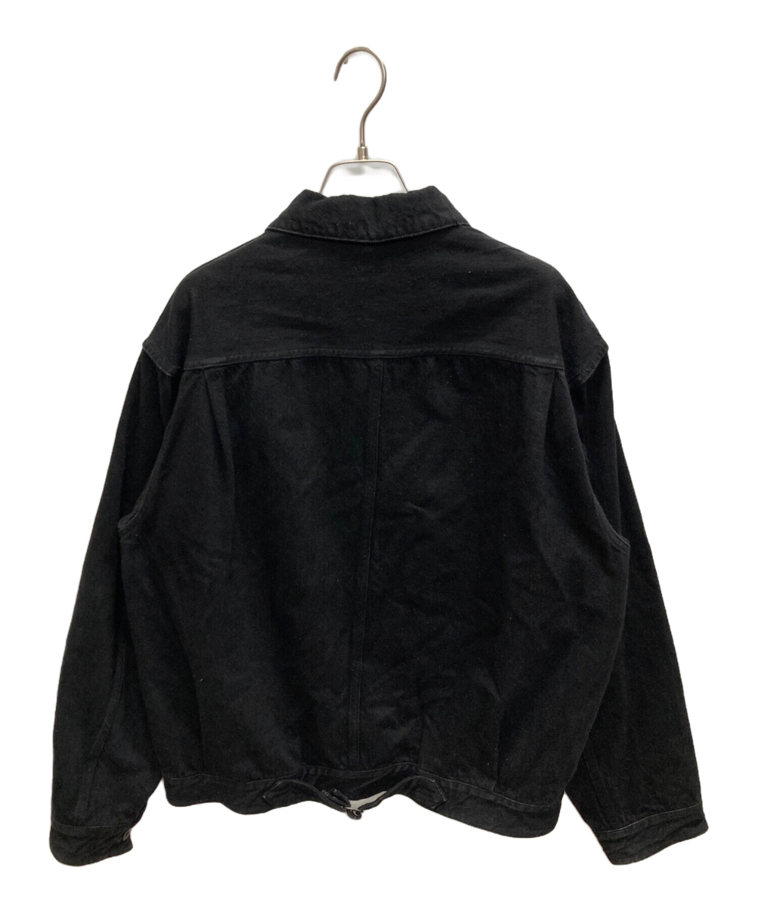 中古・古着通販】COMOLI (コモリ) デニムジャケット ブラック サイズ
