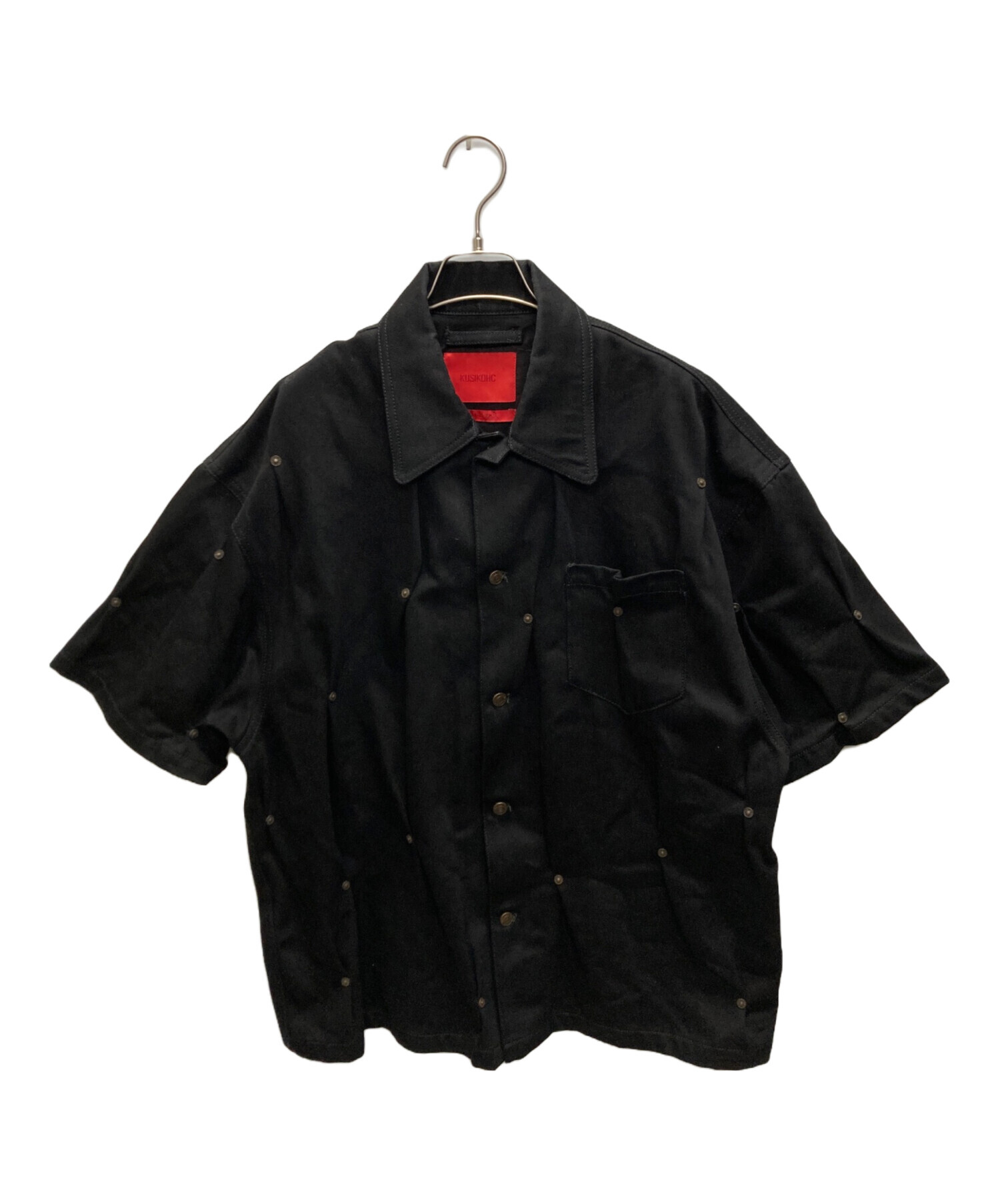 中古・古着通販】KUSIKOHC (クシコック) Multi Rivet Denim Shirt