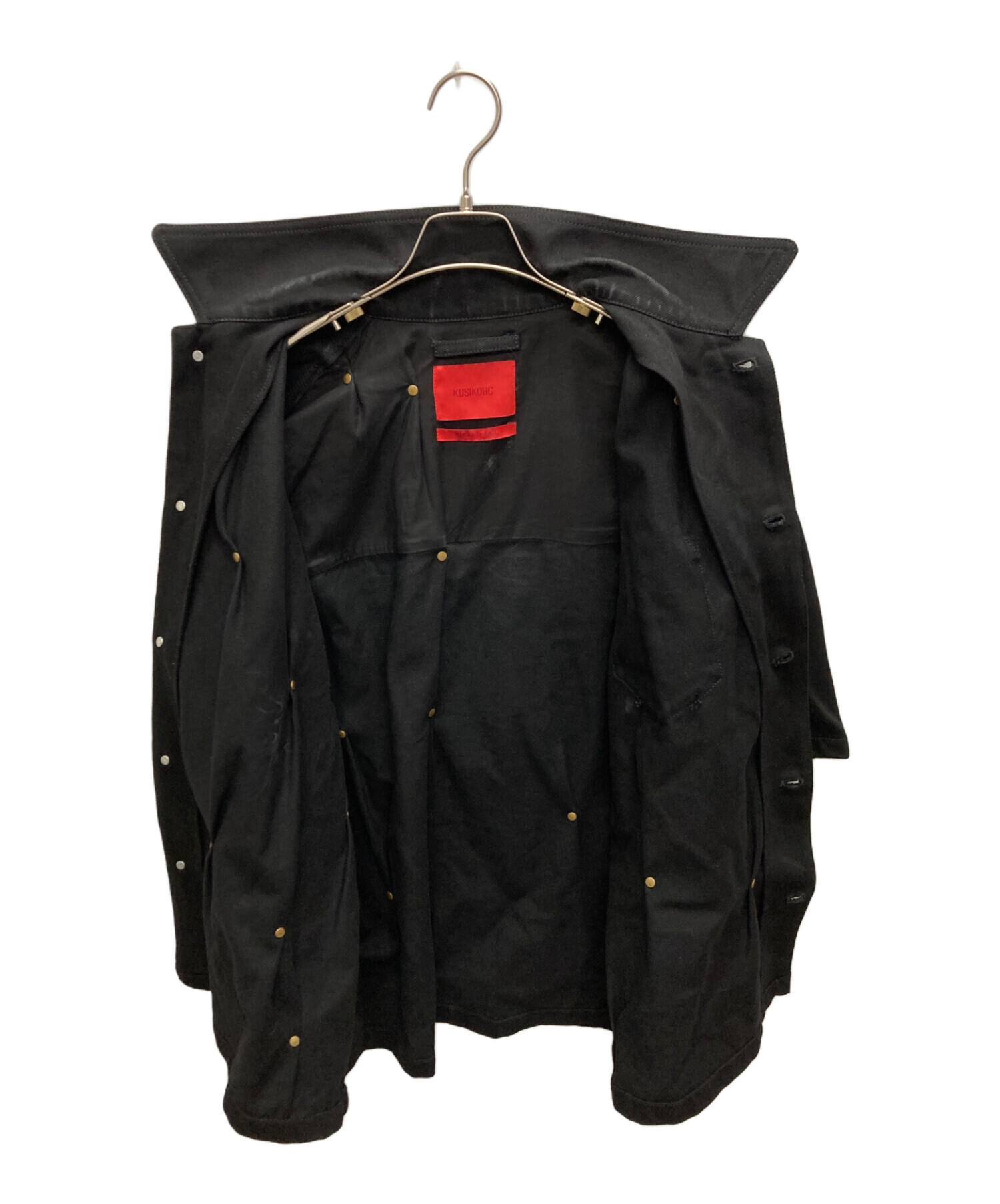 中古・古着通販】KUSIKOHC (クシコック) Multi Rivet Denim Shirt 