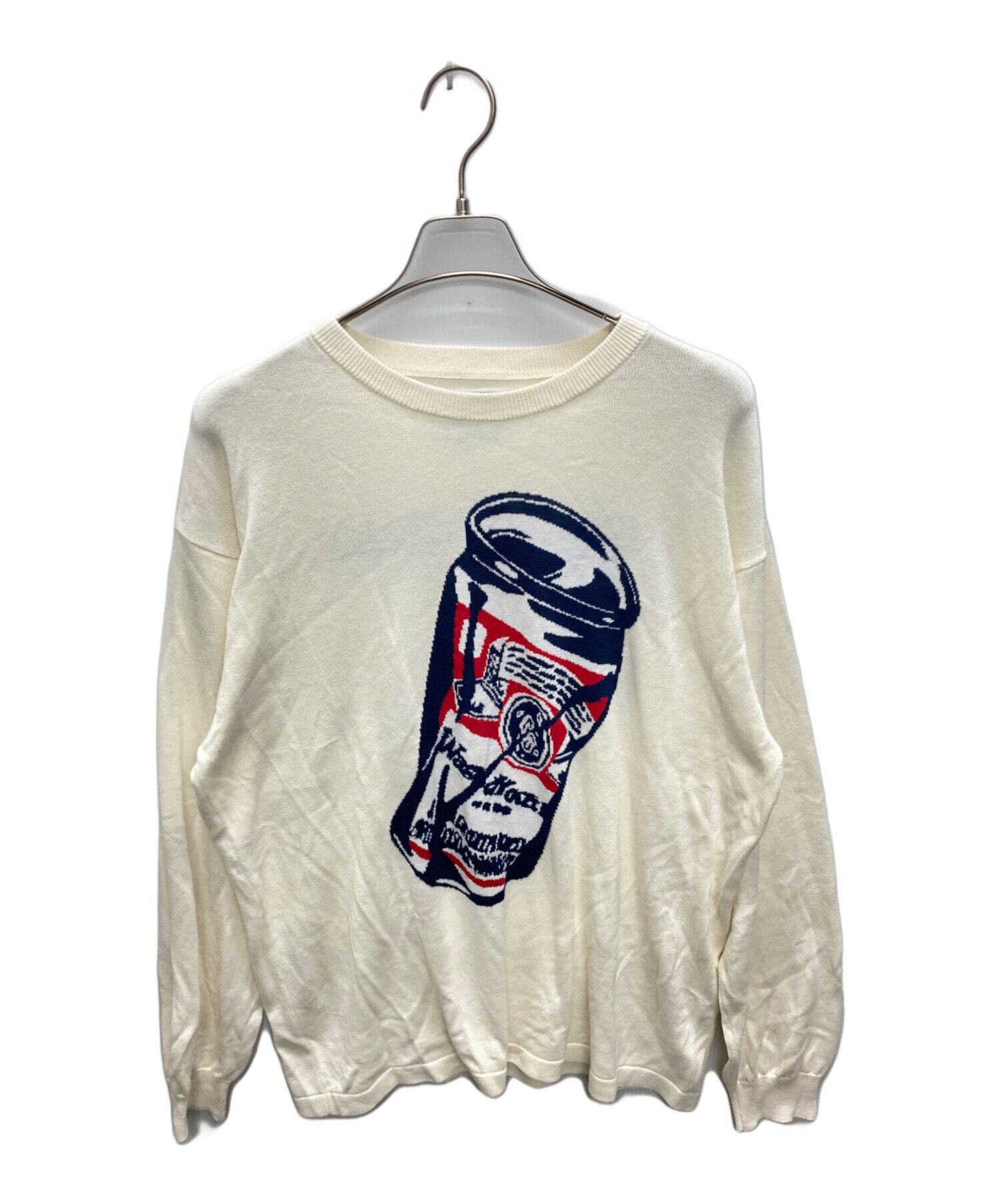 中古・古着通販】Wasted Youth (ウエステッド ユース) BUDWEISER KNIT
