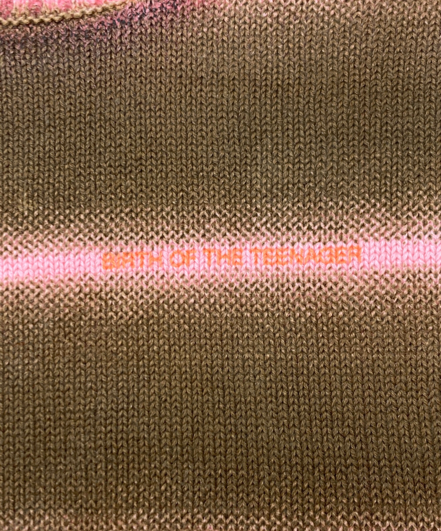 中古・古着通販】BoTT (ボット) gradation cotton sweater ブラウン 