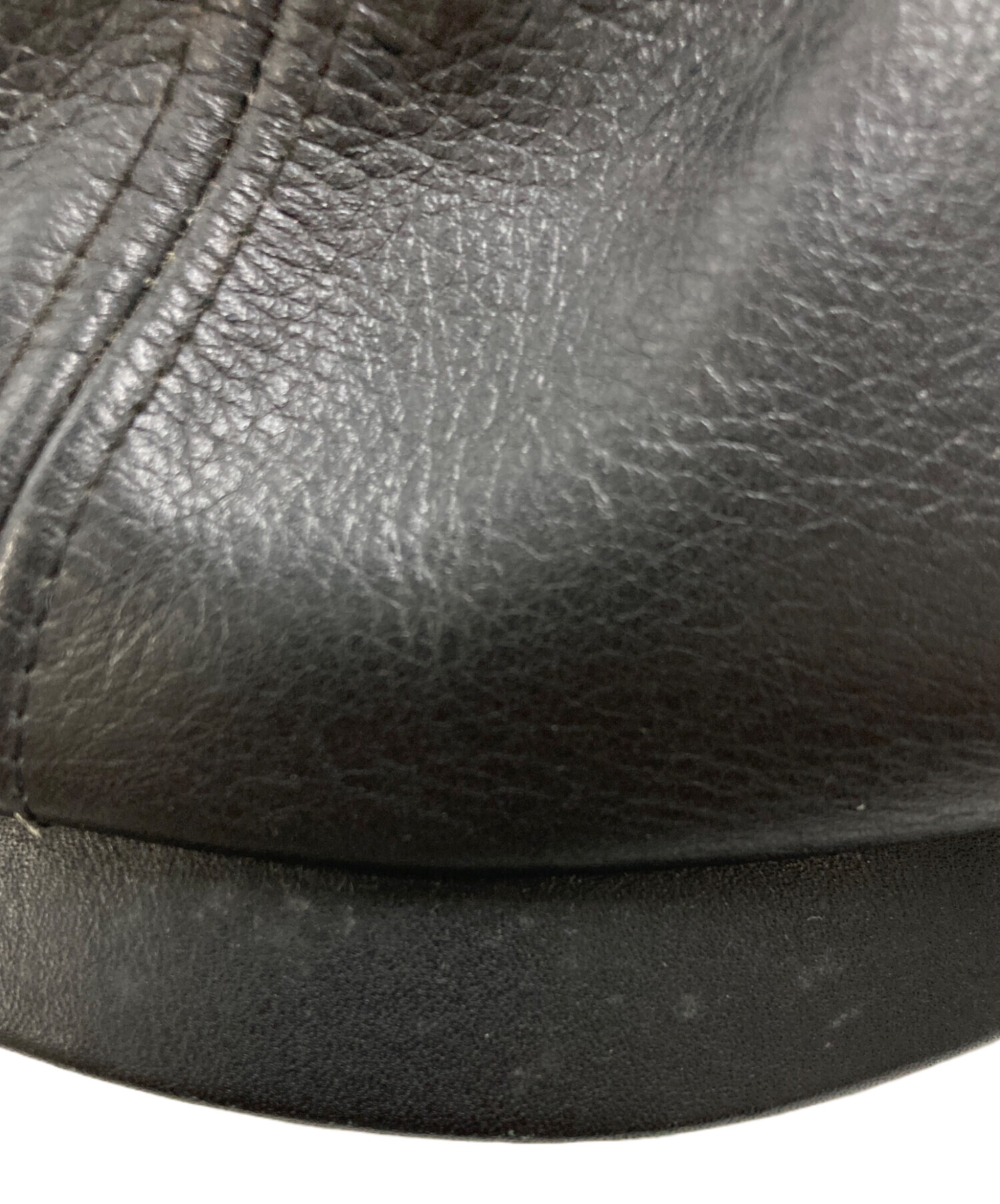 中古・古着通販】CALEE (キャリー) レザー キャスケット