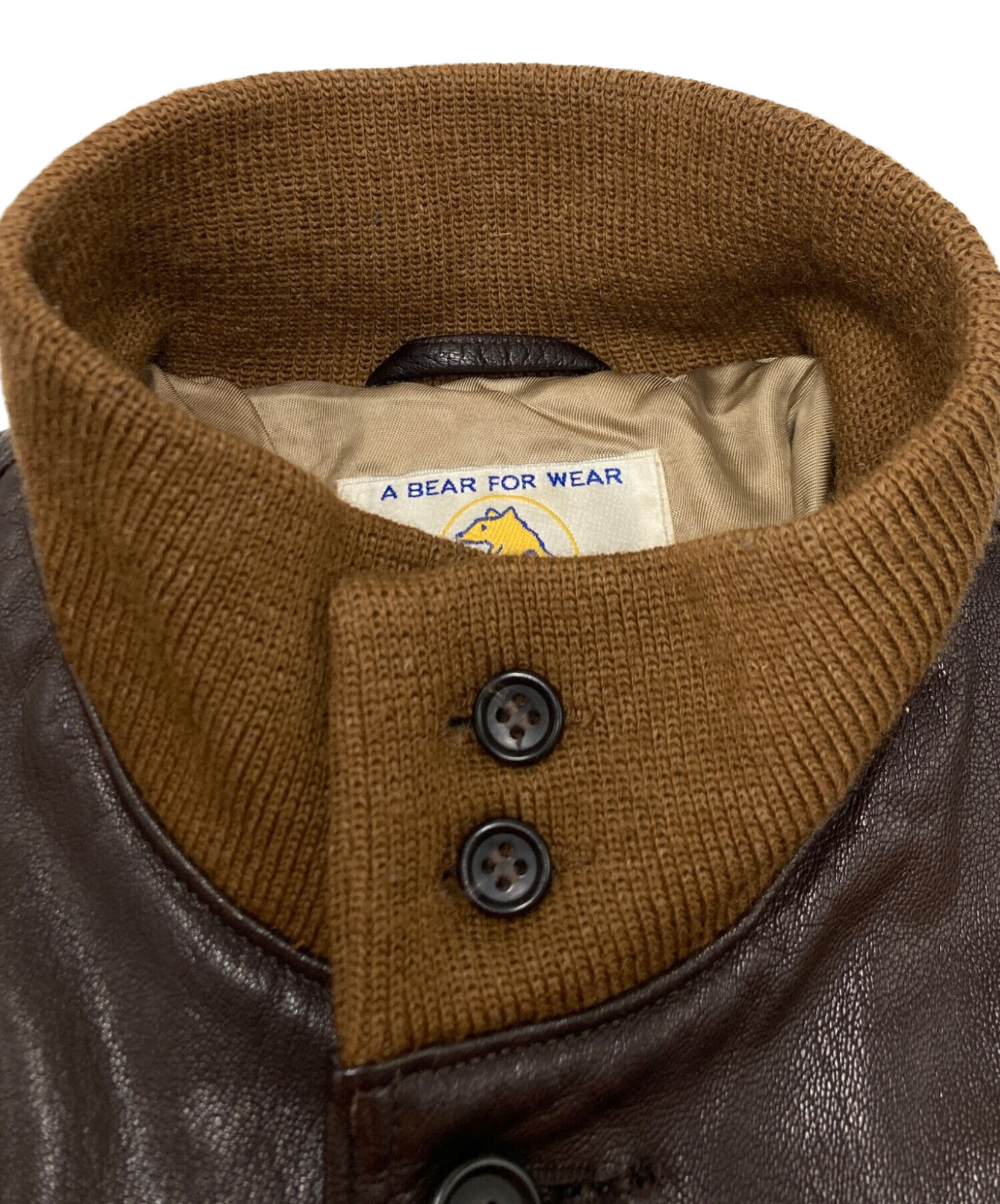 中古・古着通販】GB SPORT (ゴールデンベアスポーツ) TYPE A-1レザー