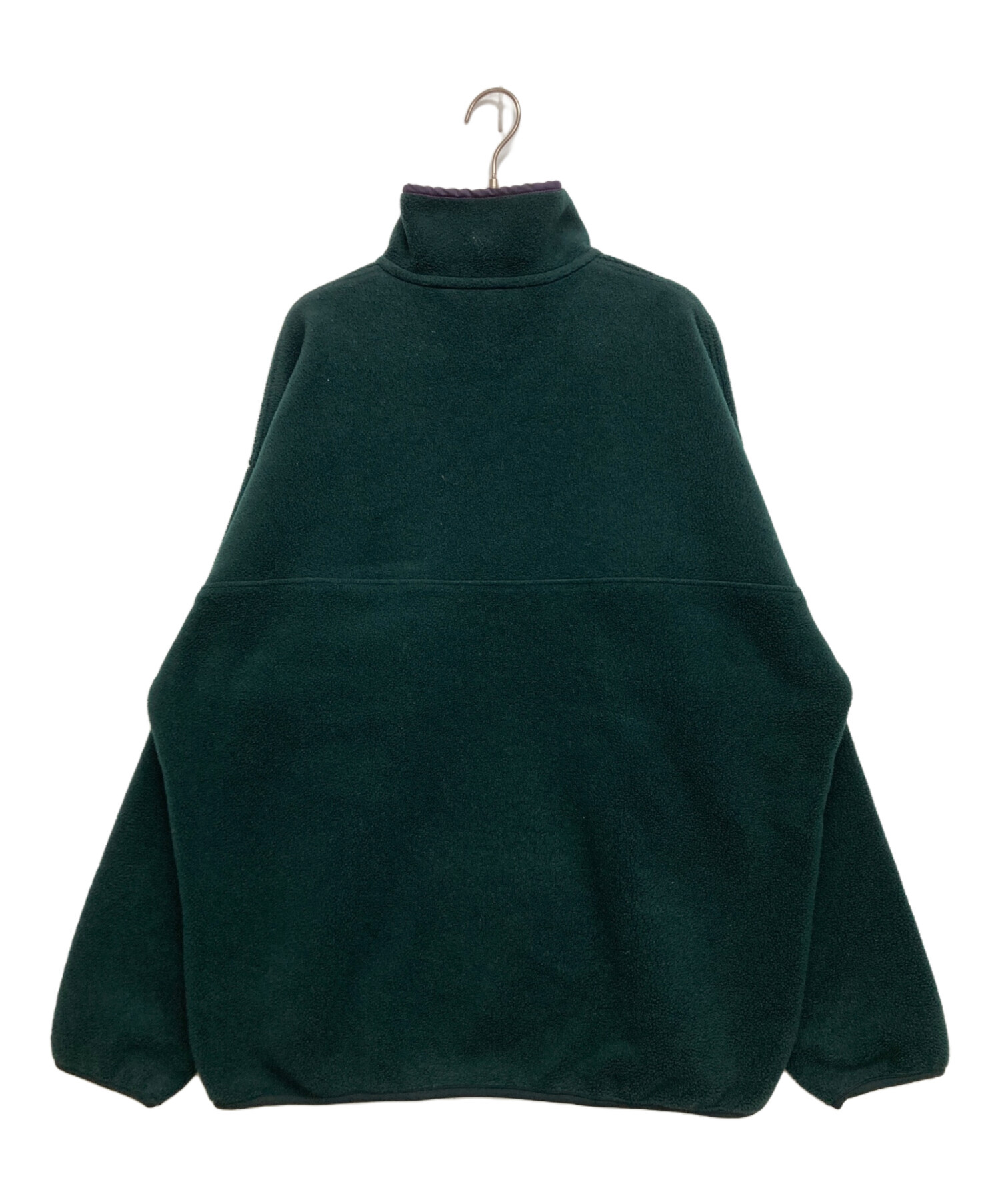 【お値引き中】patagonia フリース Mサイズ ダークグリーン 中古・古着通販】Patagonia (パタゴニア) フリース スナップT グリーン